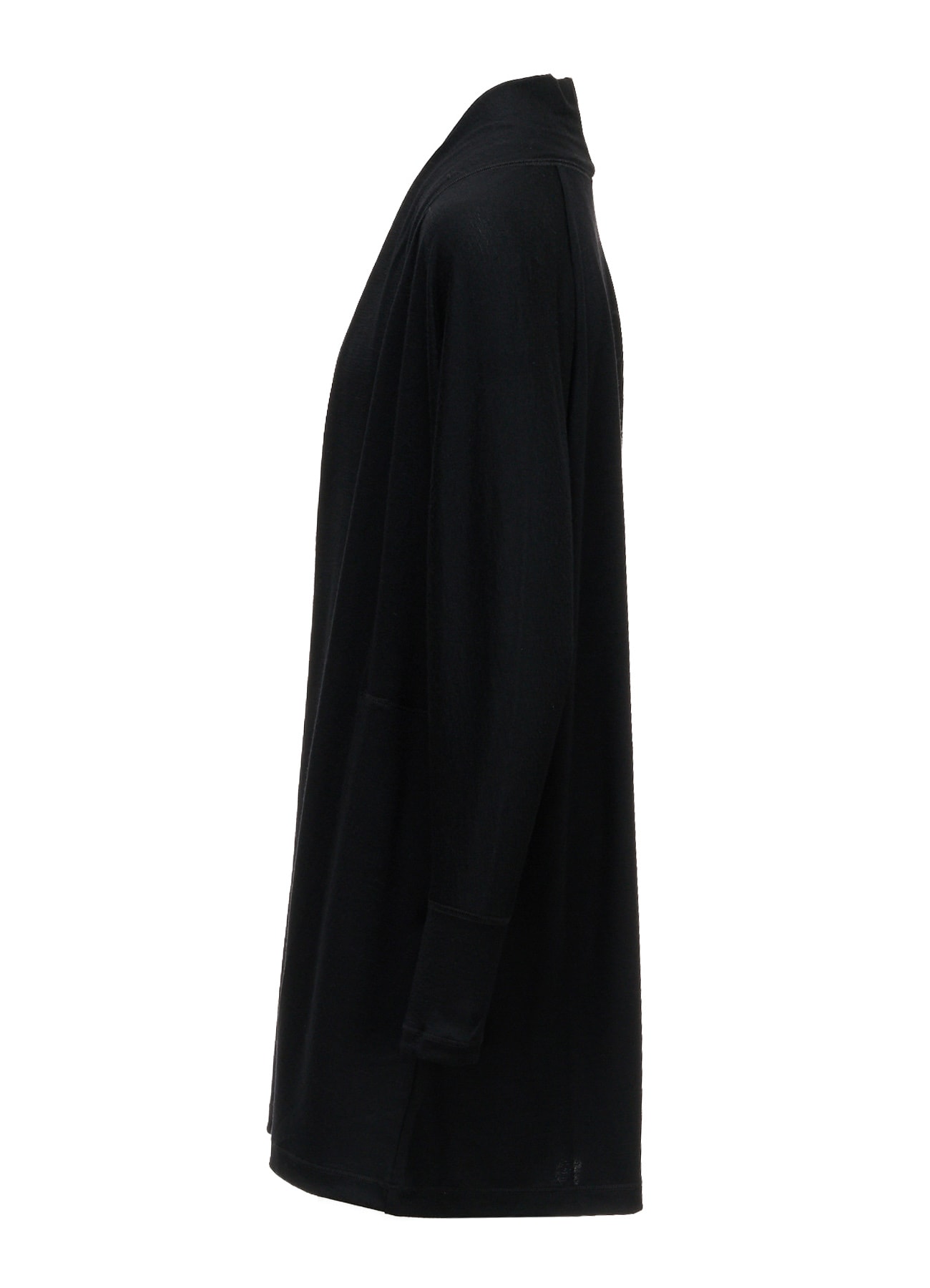 WASHABLE WOOL JERSEY CARDIGAN