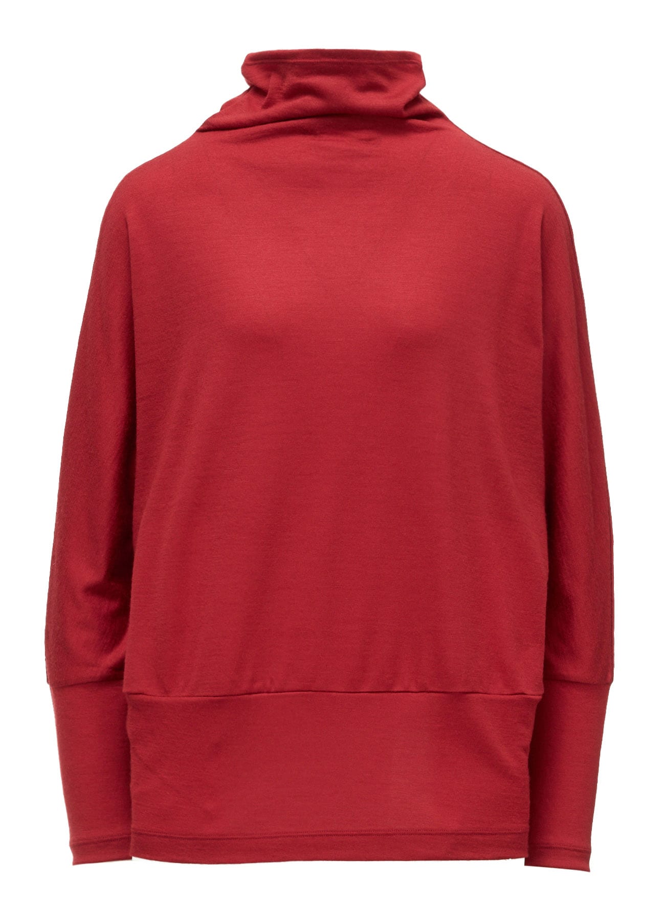 WASHABLE WOOL JERSEY PULLOVER