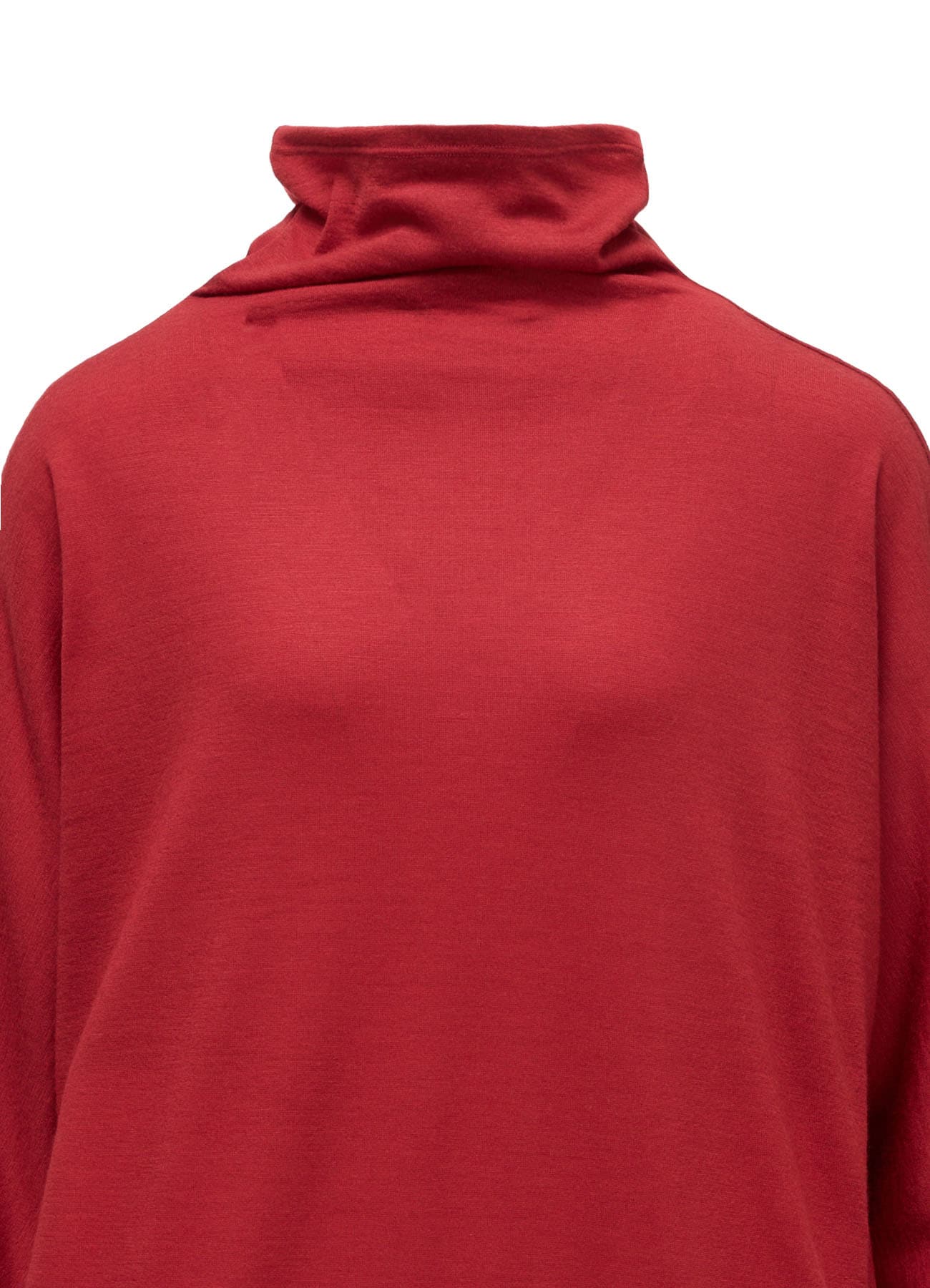 WASHABLE WOOL JERSEY PULLOVER