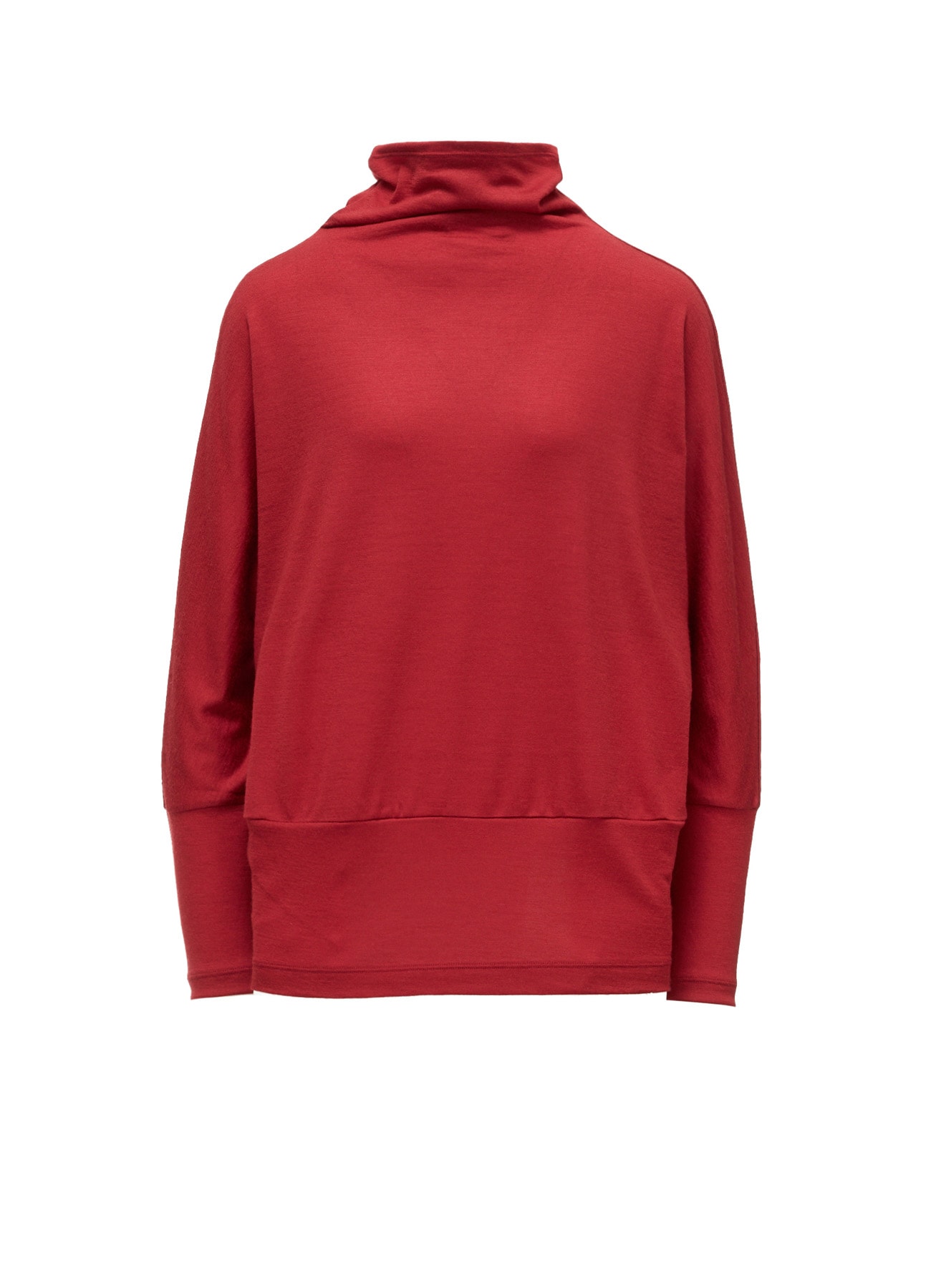 WASHABLE WOOL JERSEY PULLOVER