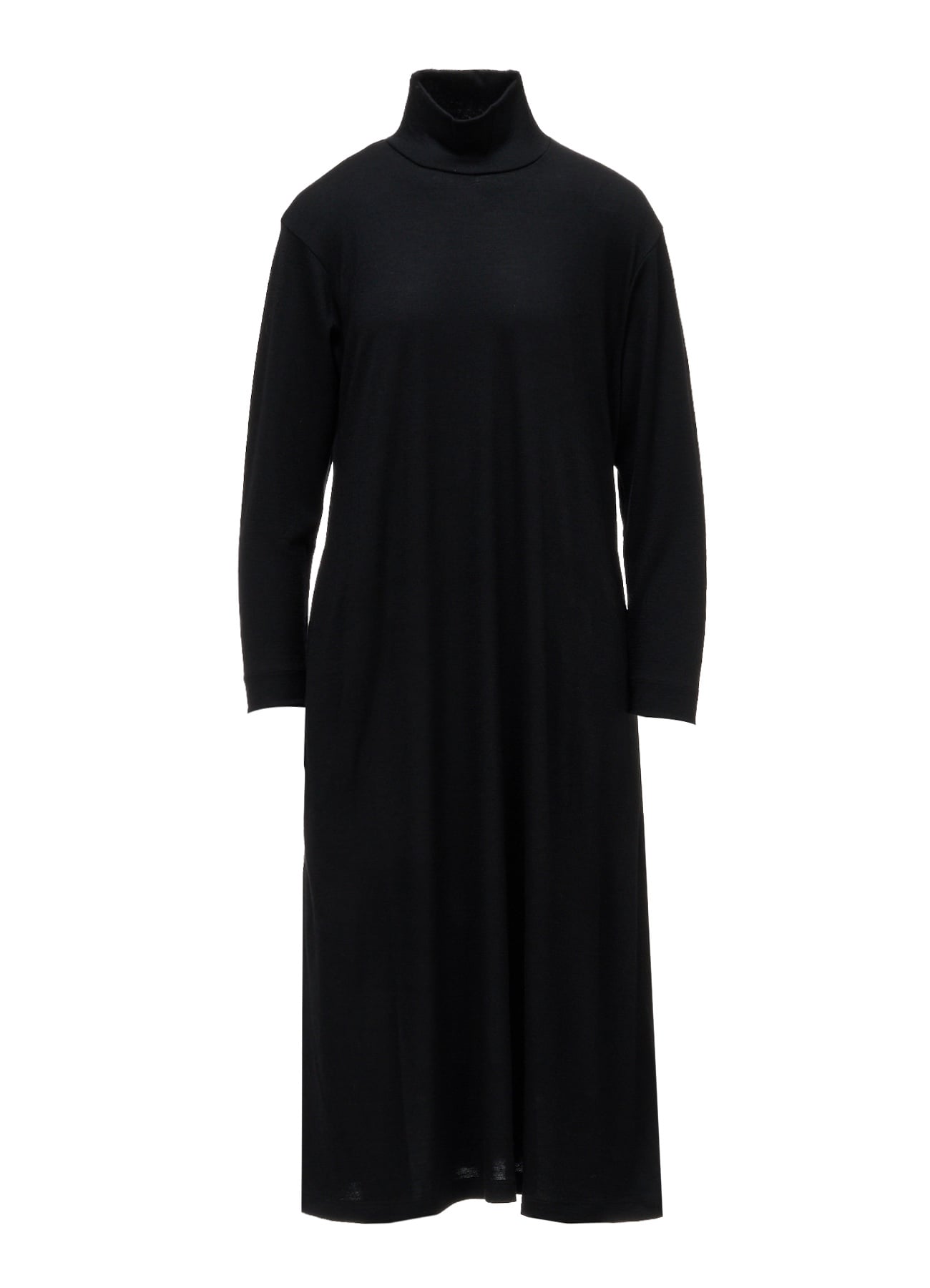 WASHABLE WOOL JERSEY HIGH NECK ONE PIECE