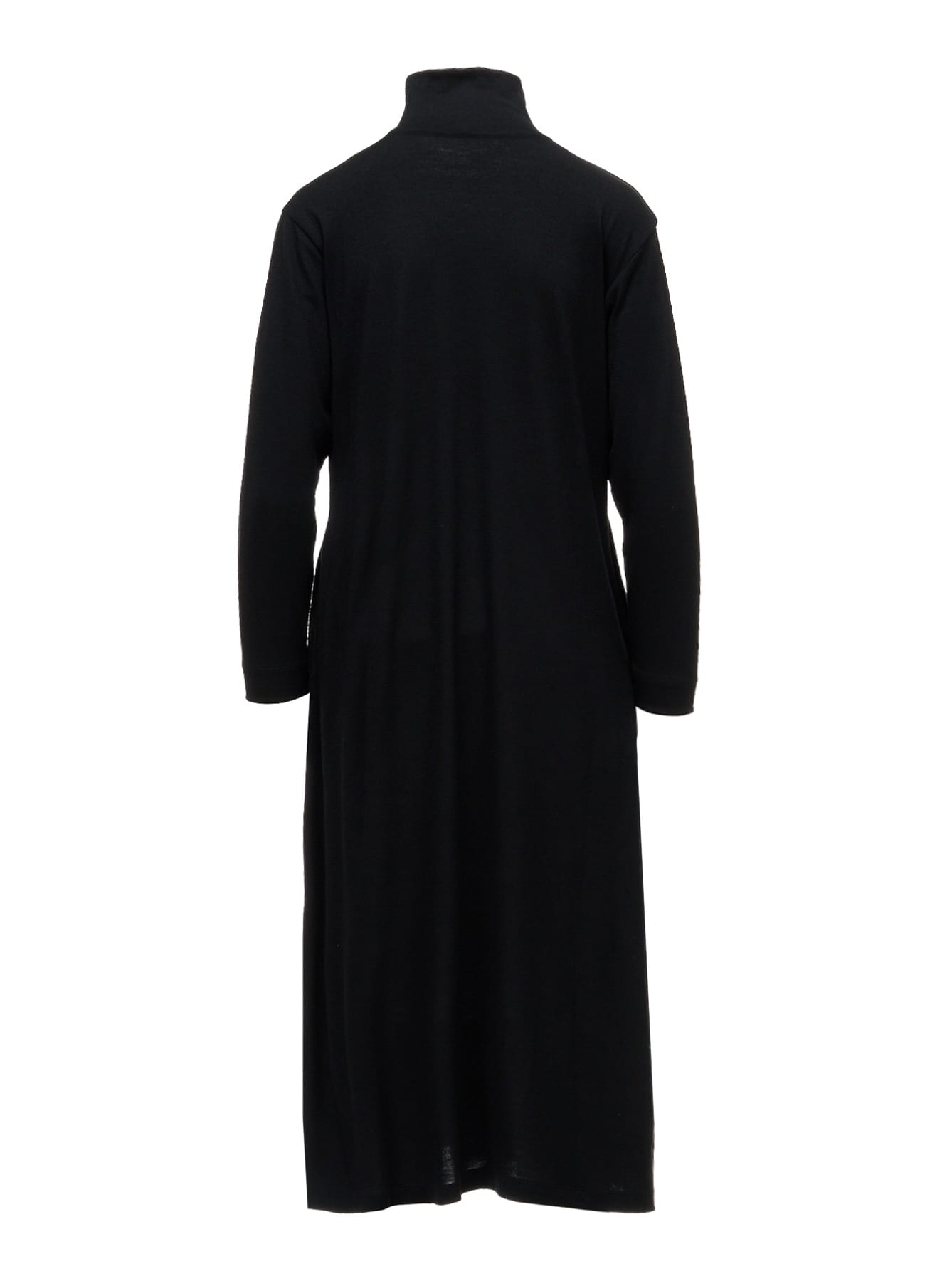 WASHABLE WOOL JERSEY HIGH NECK ONE PIECE