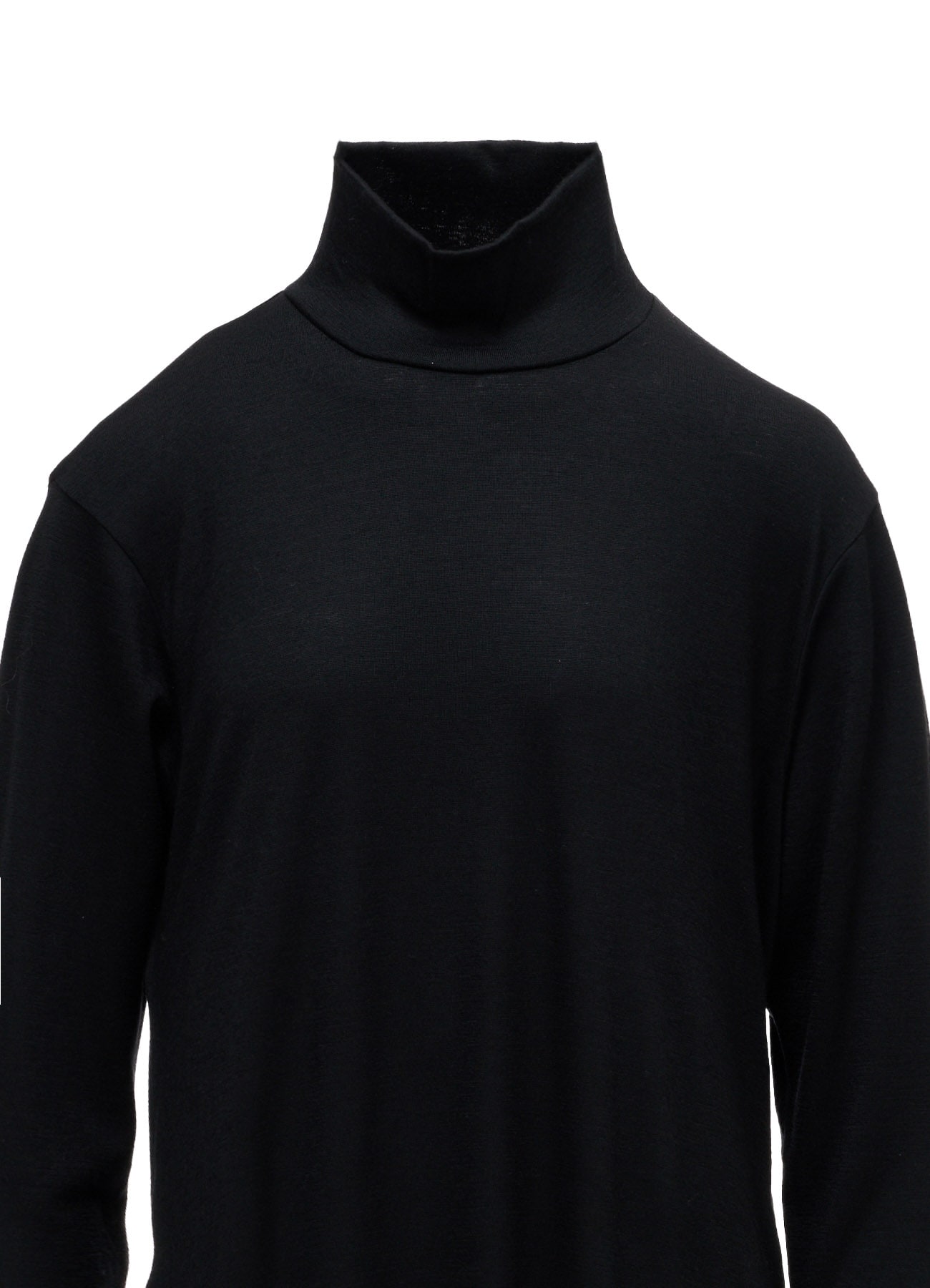 WASHABLE WOOL JERSEY HIGH NECK ONE PIECE