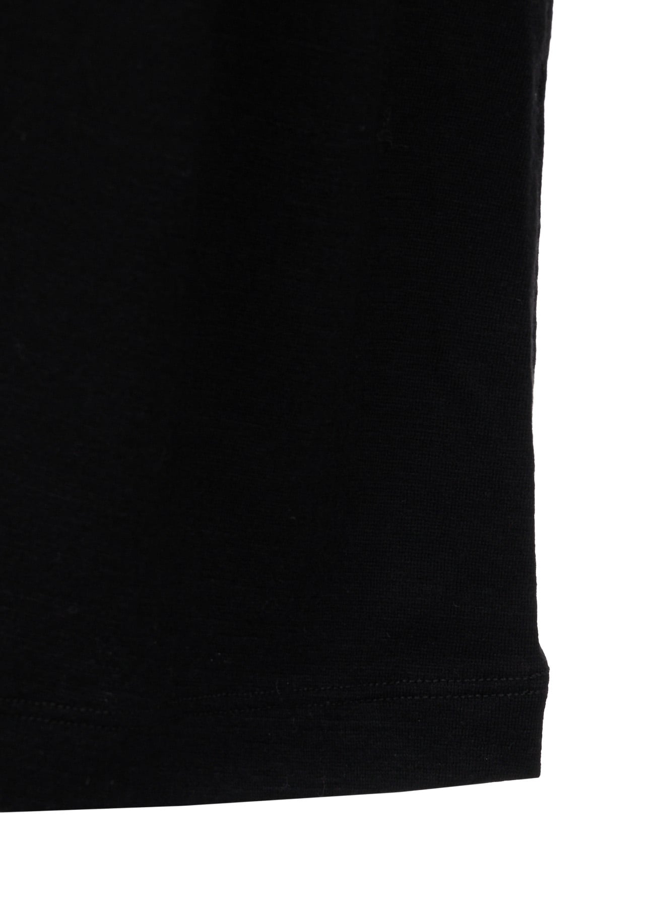 WASHABLE WOOL JERSEY HIGH NECK ONE PIECE