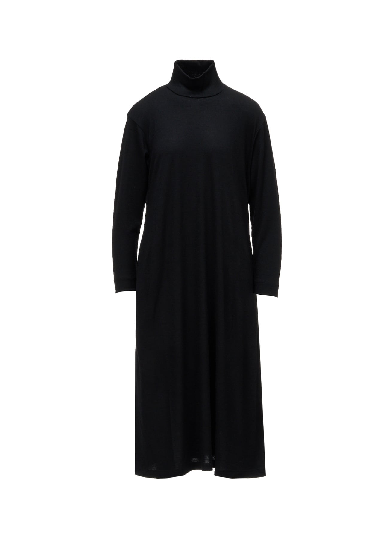 WASHABLE WOOL JERSEY HIGH NECK ONE PIECE