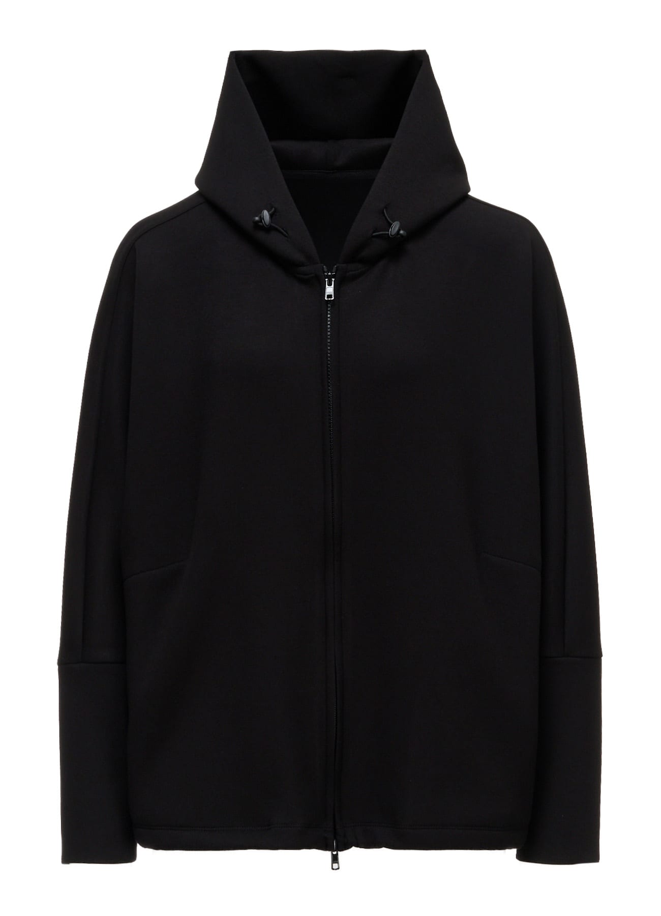 CARDBOARD HOOD ZIP BLOUSON