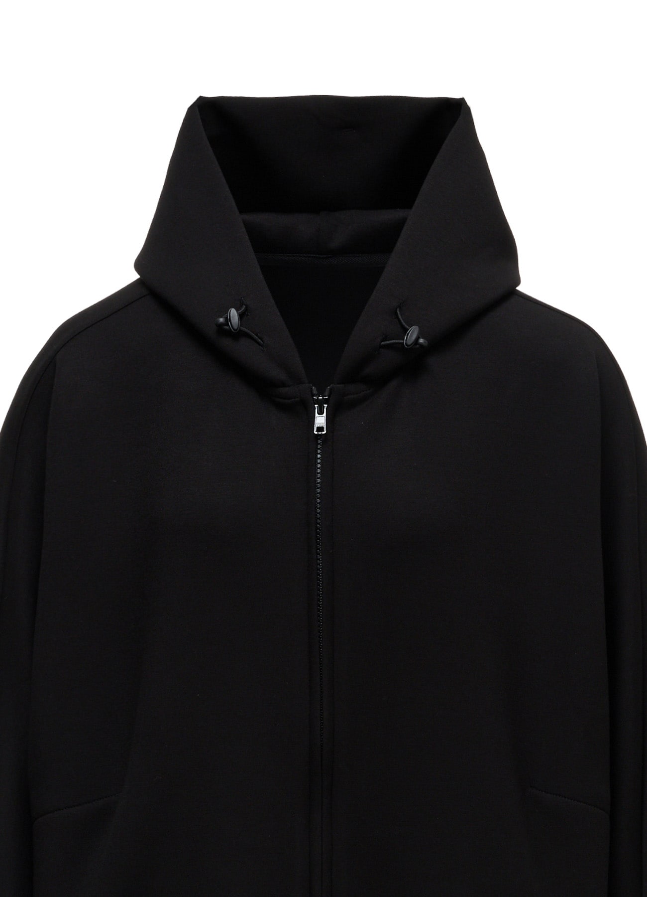 CARDBOARD HOOD ZIP BLOUSON