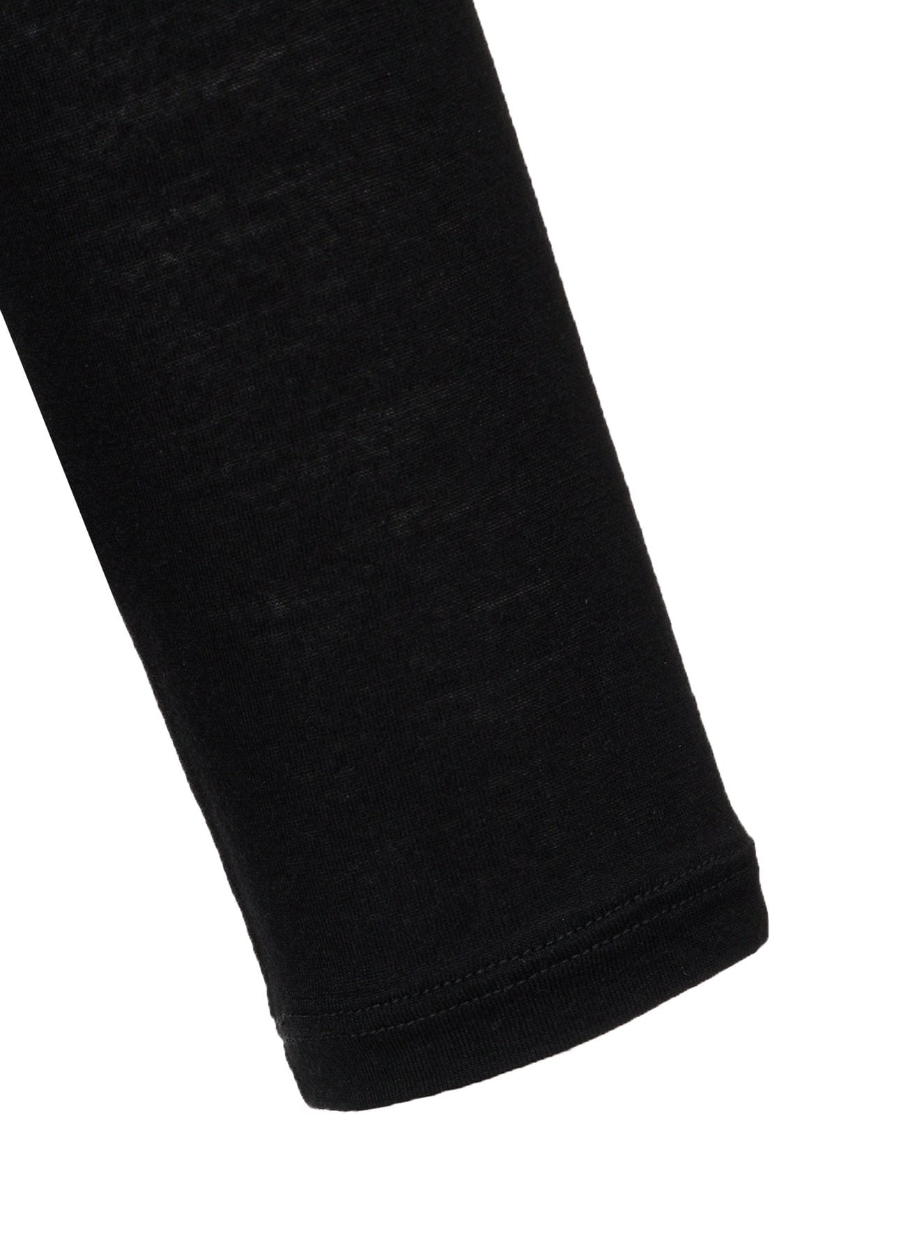 RAYON SILK JERSEY HIGH NECK SHIRT