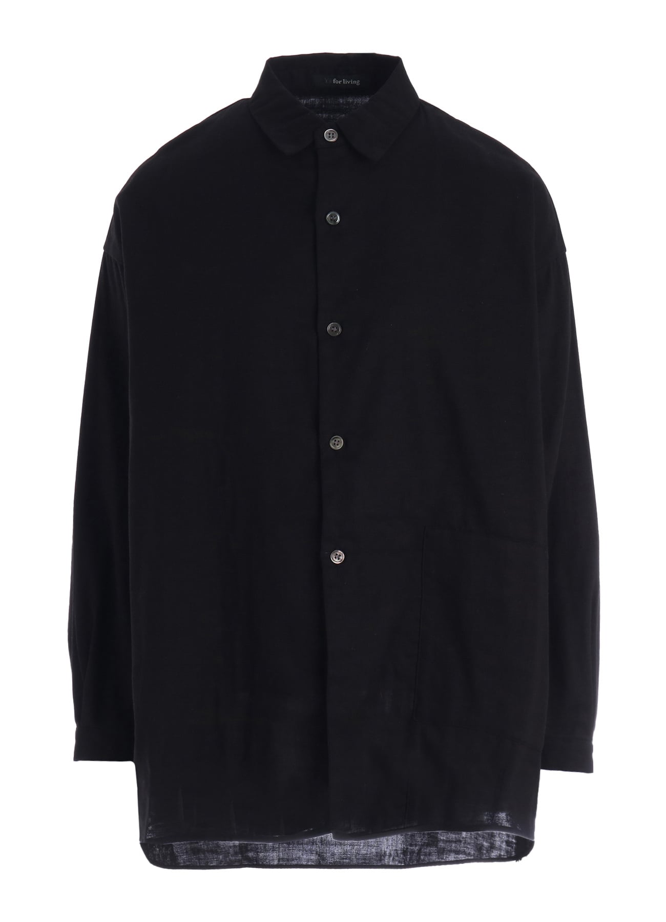 DOUBLE GAUZE LONG SLEEVE SHIRT (L)