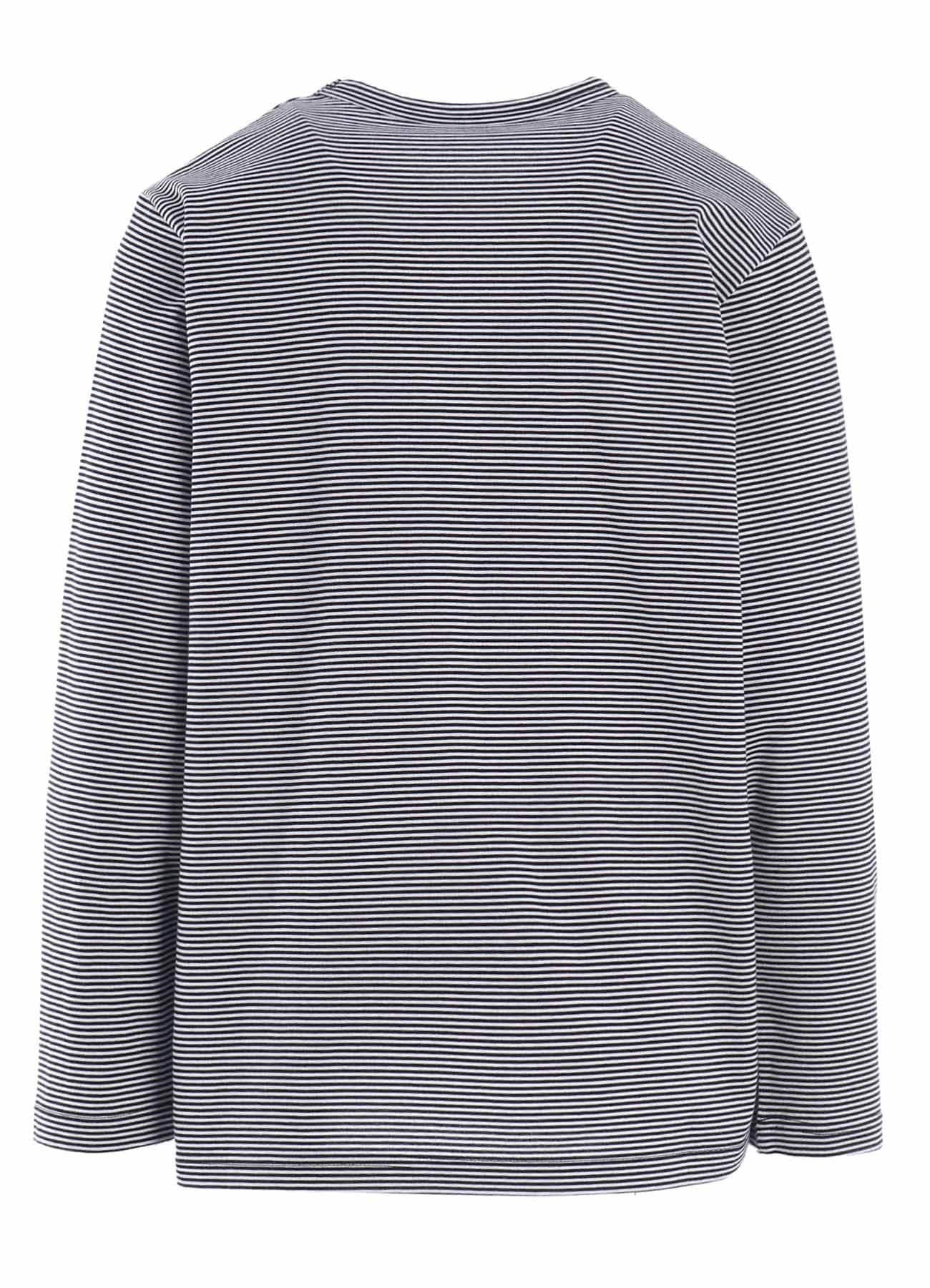 MIDIN BORDER LONG SLEEVE T-SHIRT (M)