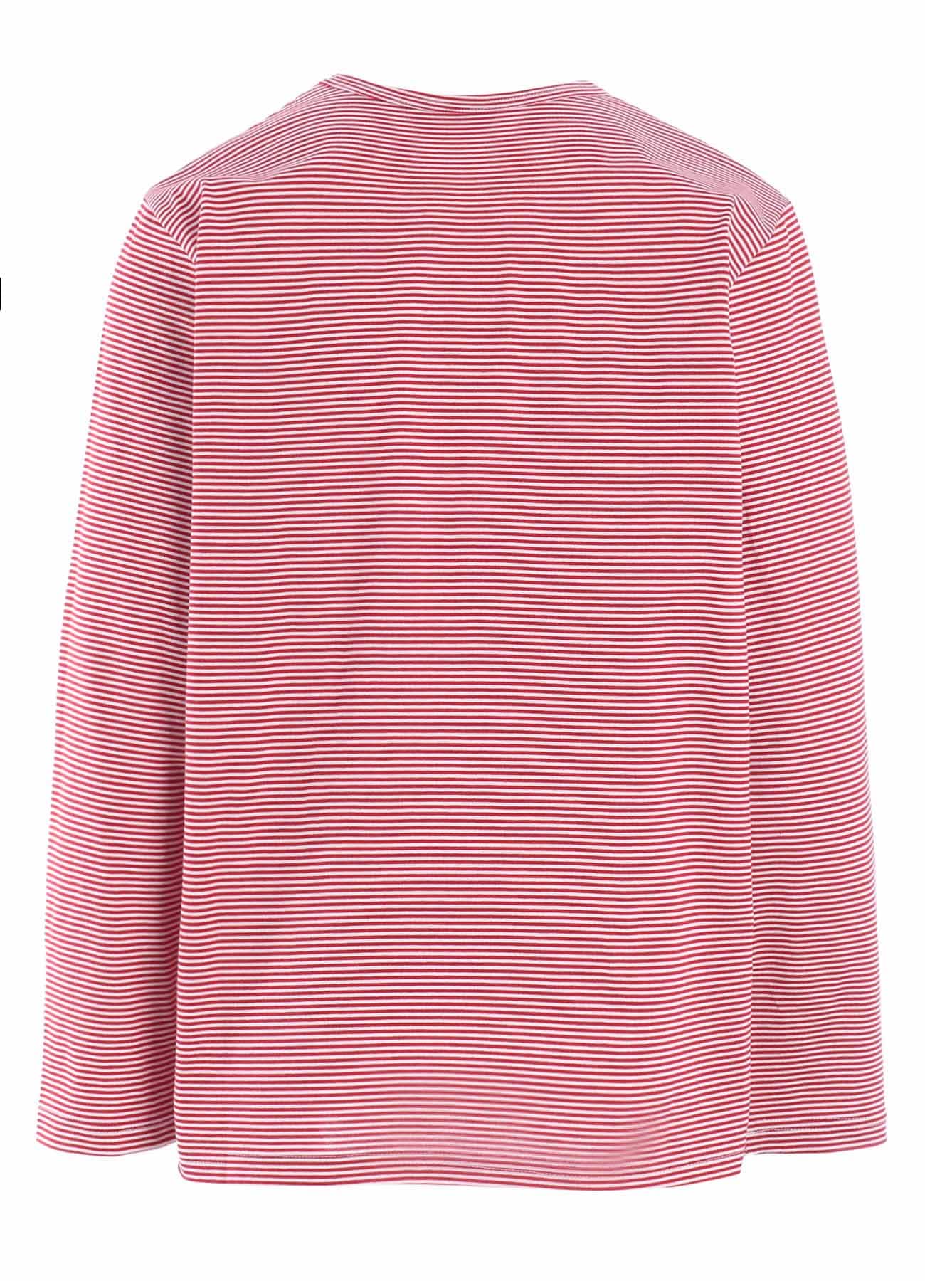 MIDIN BORDER LONG SLEEVE T-SHIRT (L)