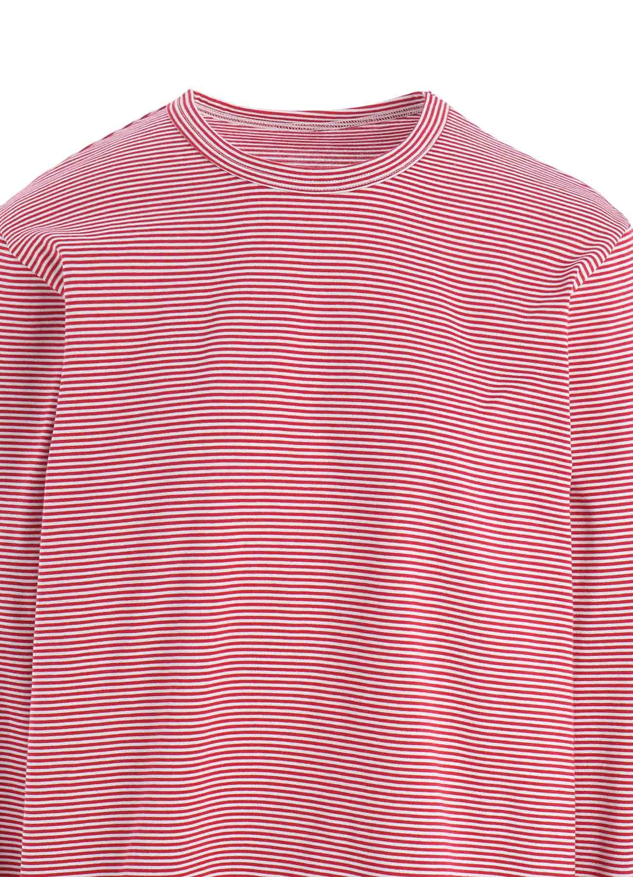 MIDIN BORDER LONG SLEEVE T-SHIRT (L)