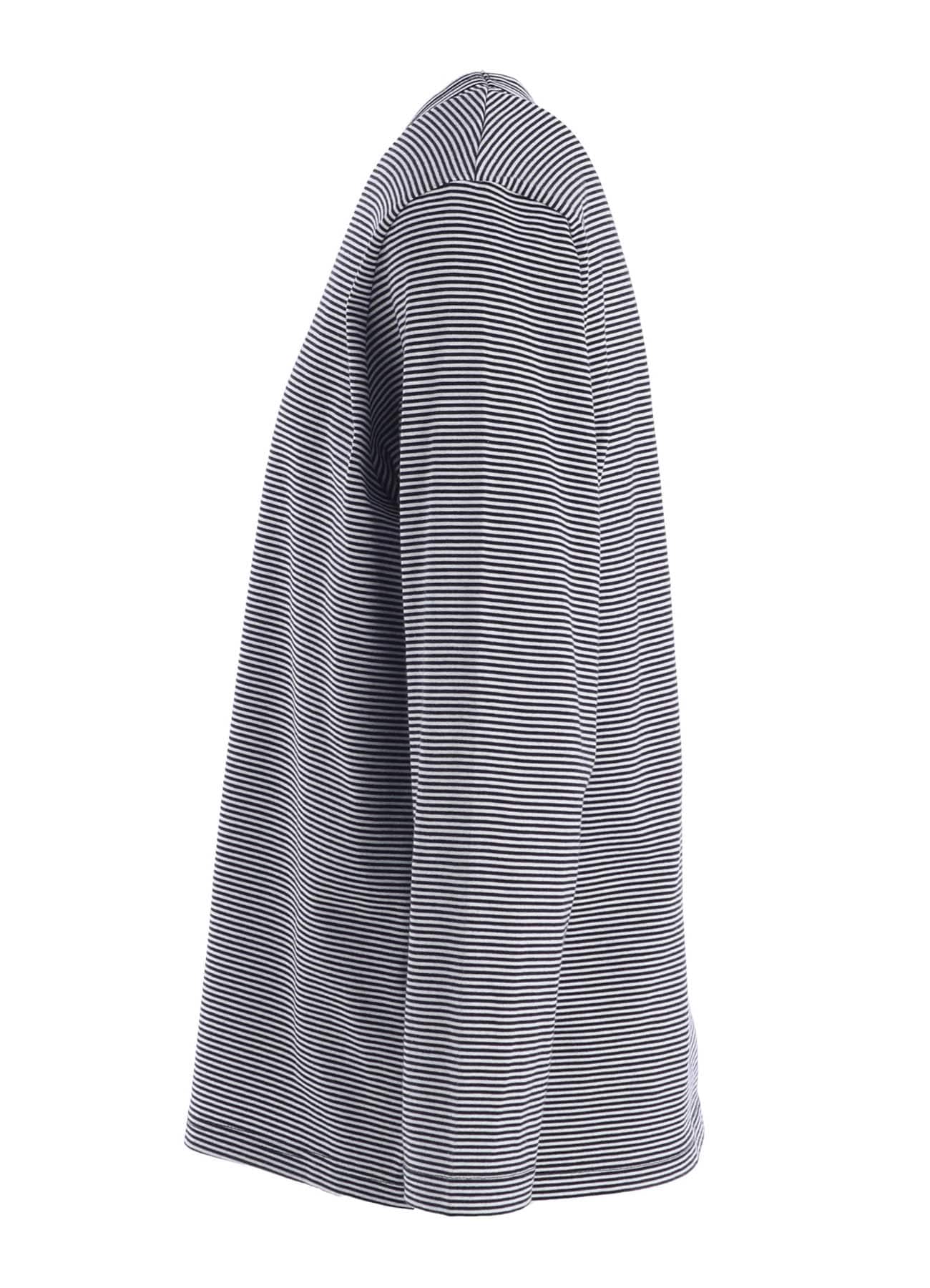 MIDIN BORDER LONG SLEEVE T-SHIRT (L)