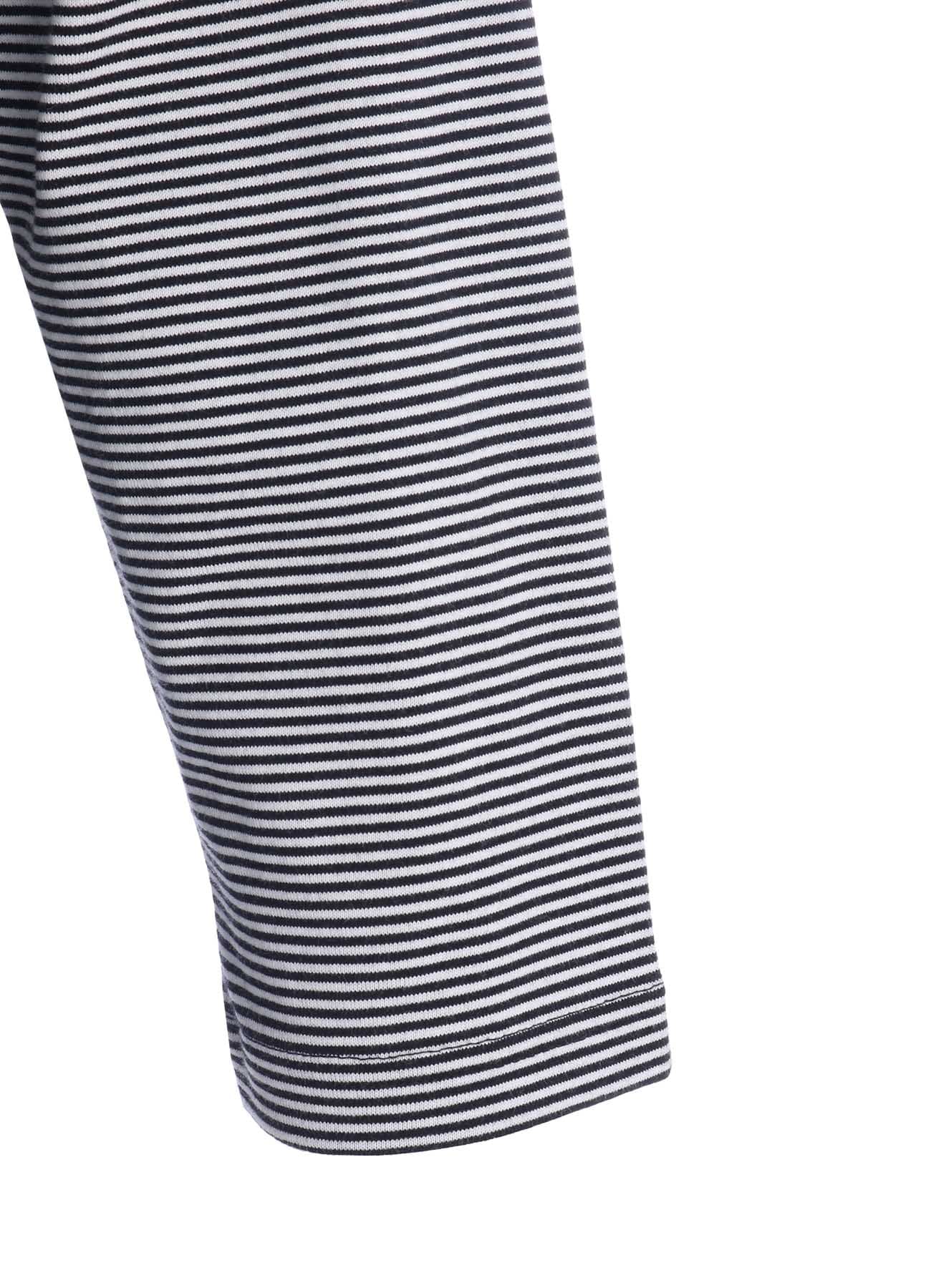 MIDIN BORDER LONG SLEEVE T-SHIRT (L)