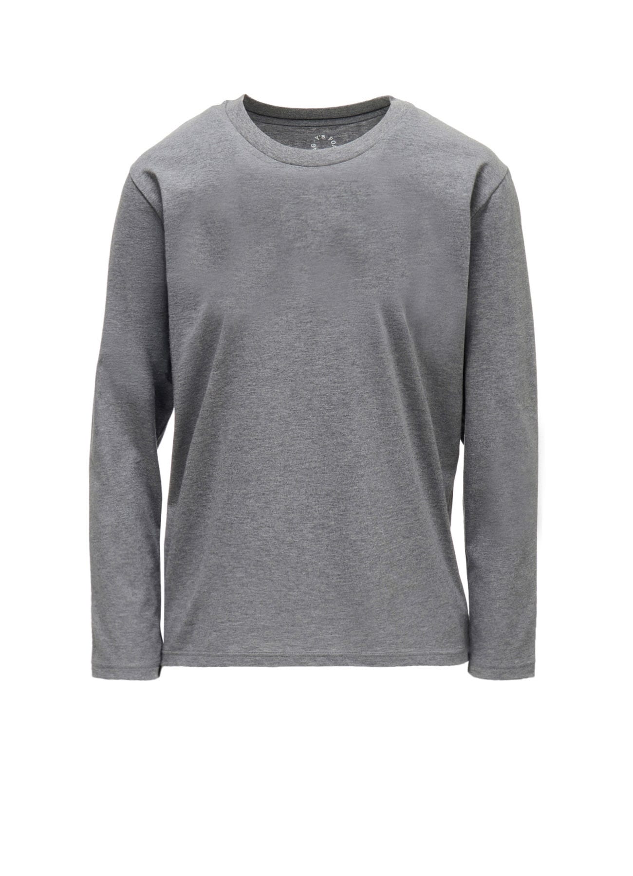 SZ COTTON JERSEY SHORT SLEEVE SHIRT(FREE SIZE Top Gray): Y's for