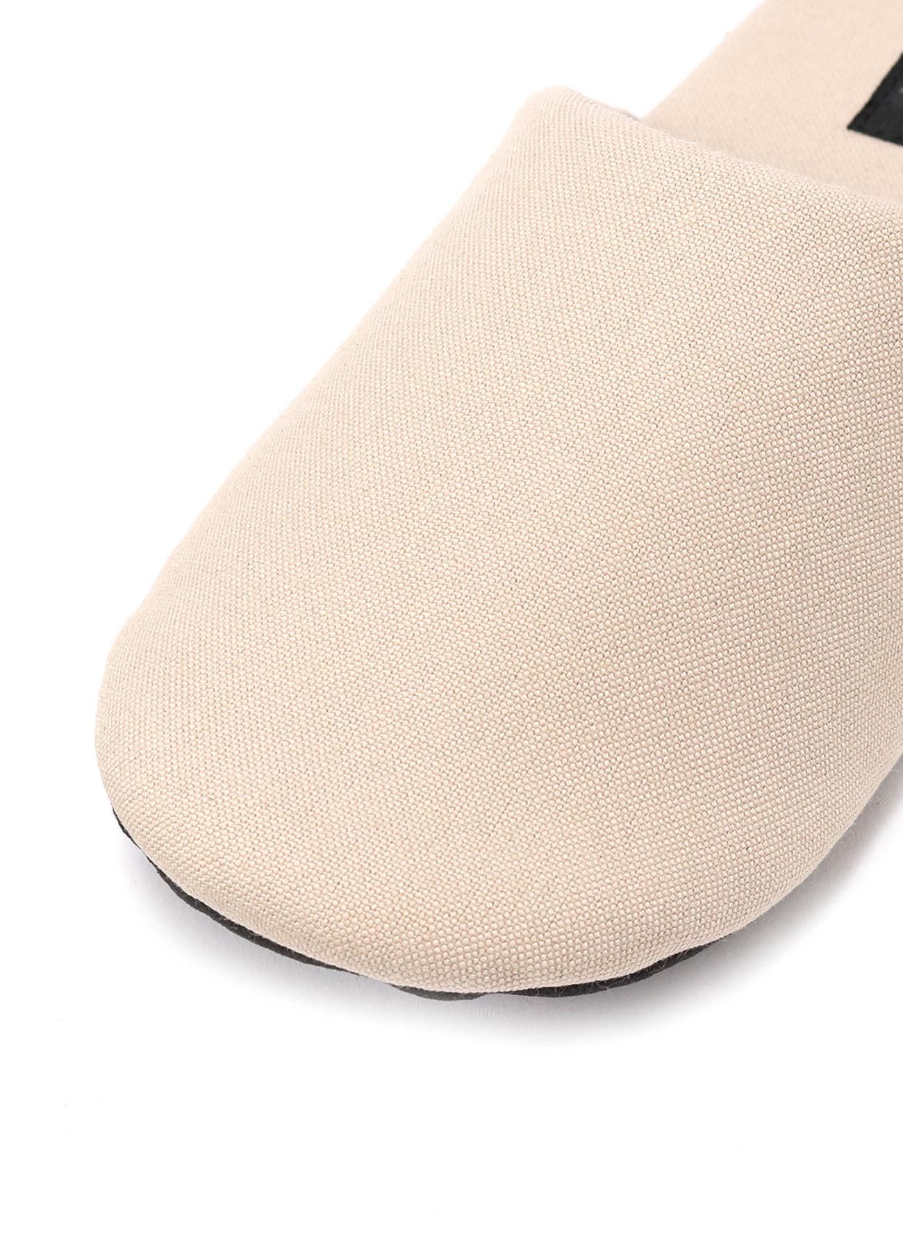 COTTON CANVAS SLIPPERS