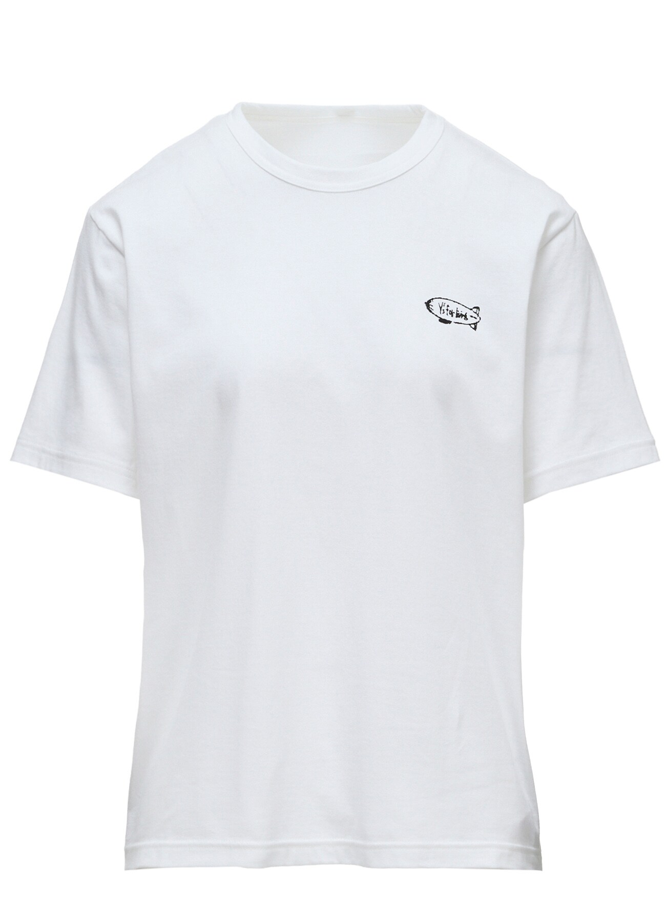 SOFT COTTON JERSEY "THE AIRSHIP LOGO" T-SHIRT (M)