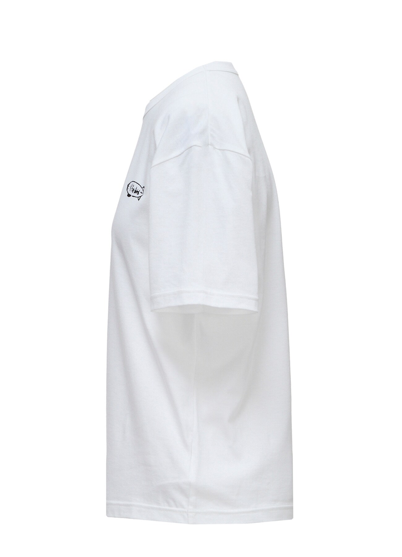 SOFT COTTON JERSEY "THE AIRSHIP LOGO" T-SHIRT (M)