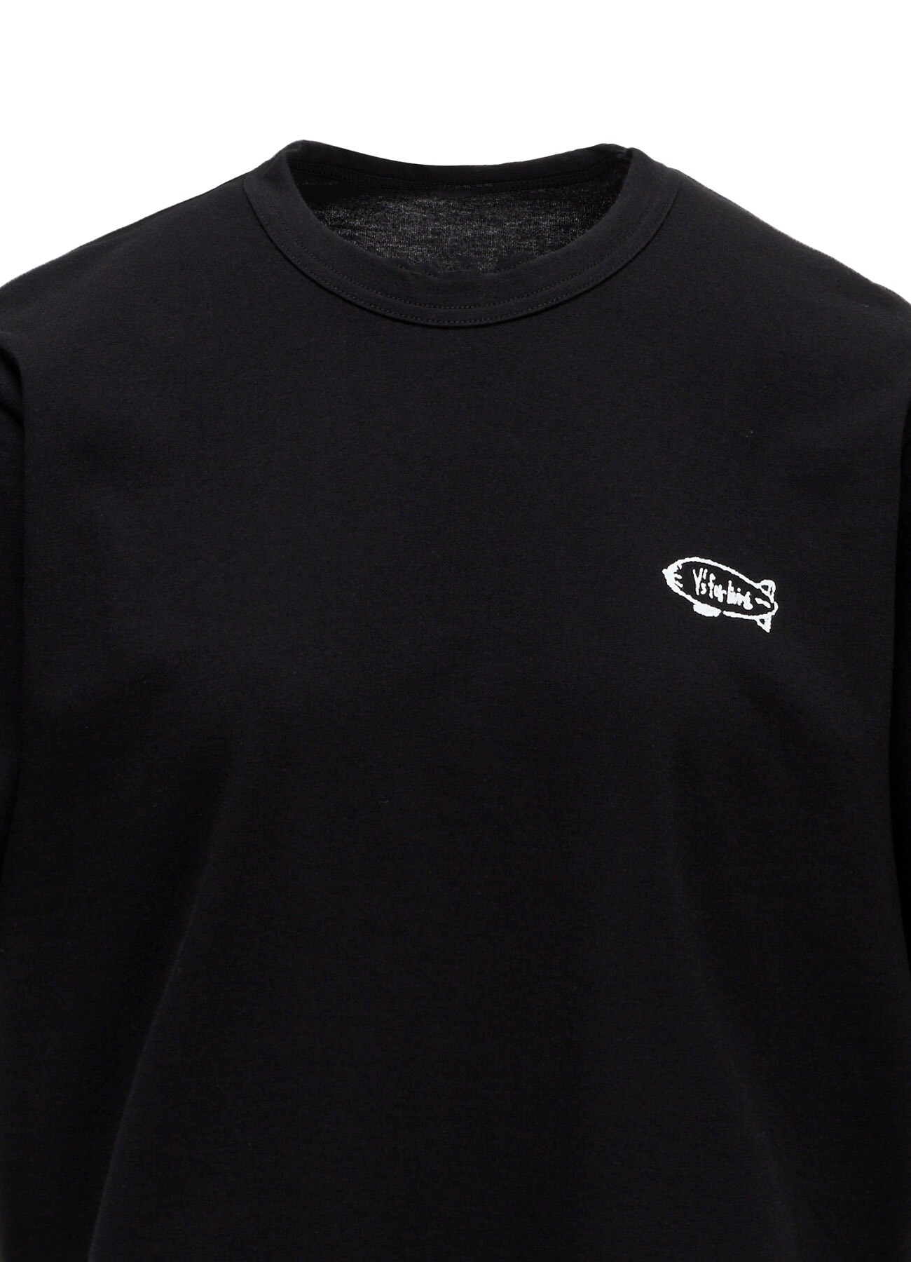 SOFT COTTON JERSEY "THE AIRSHIP LOGO" T-SHIRT (L)