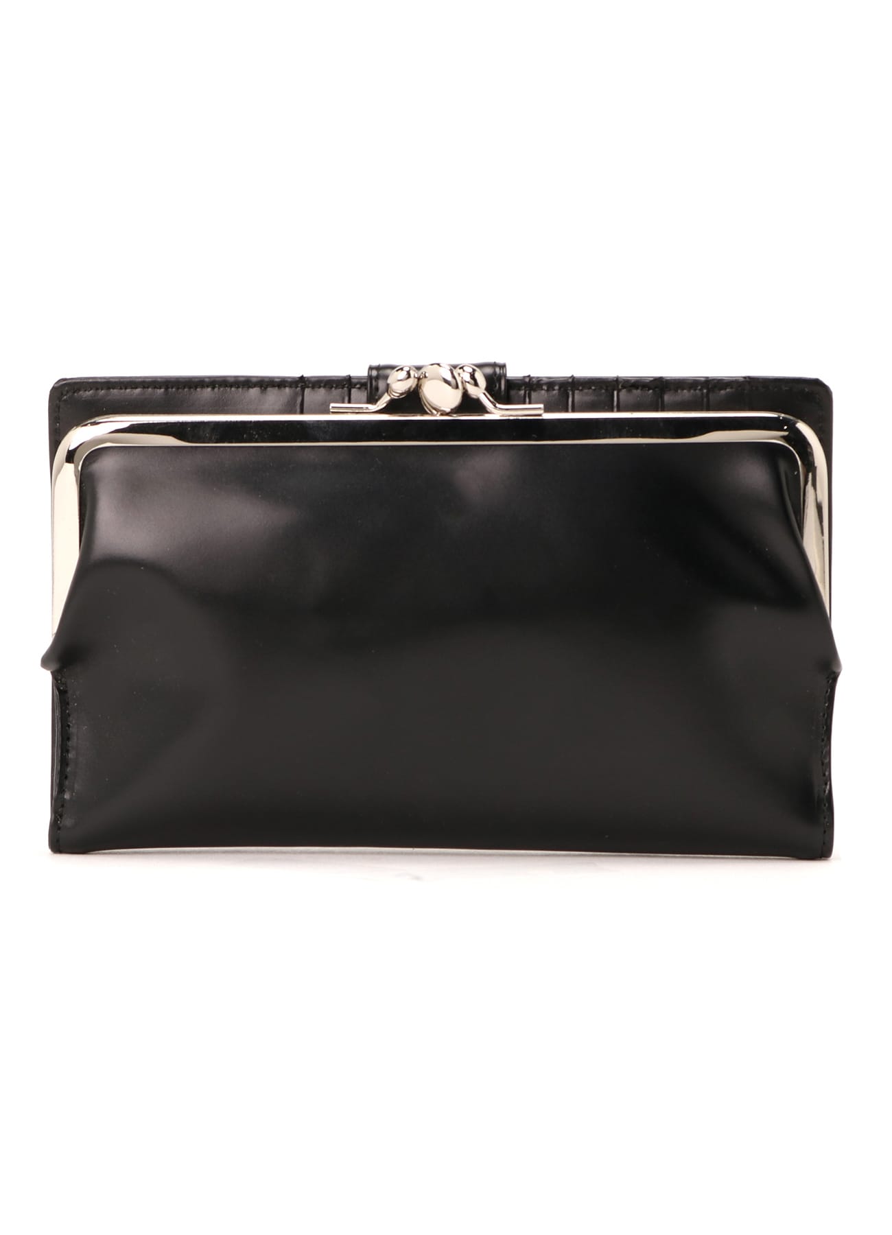 GLOSSY SMOOTH LEATHER LONG WALLET