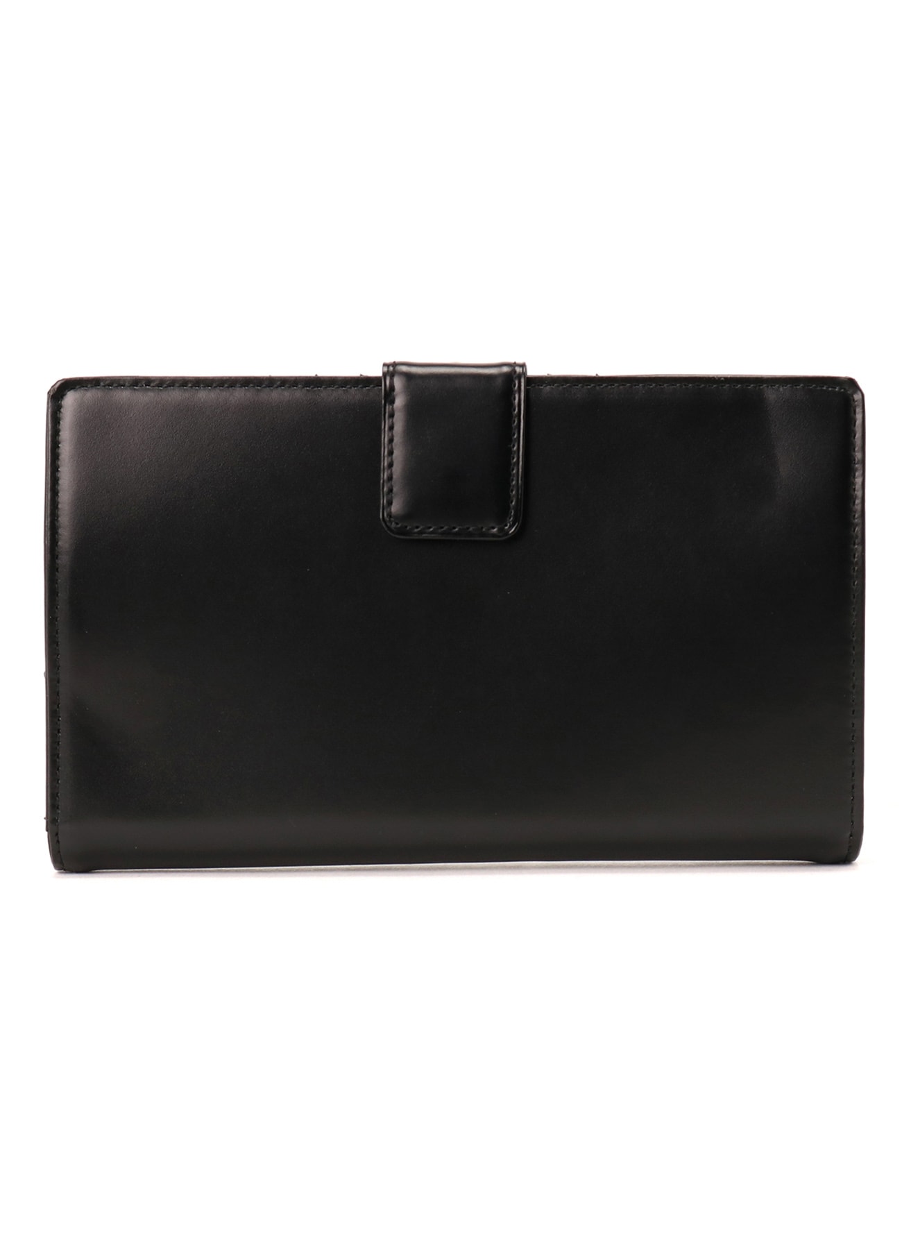 GLOSSY SMOOTH LEATHER LONG WALLET