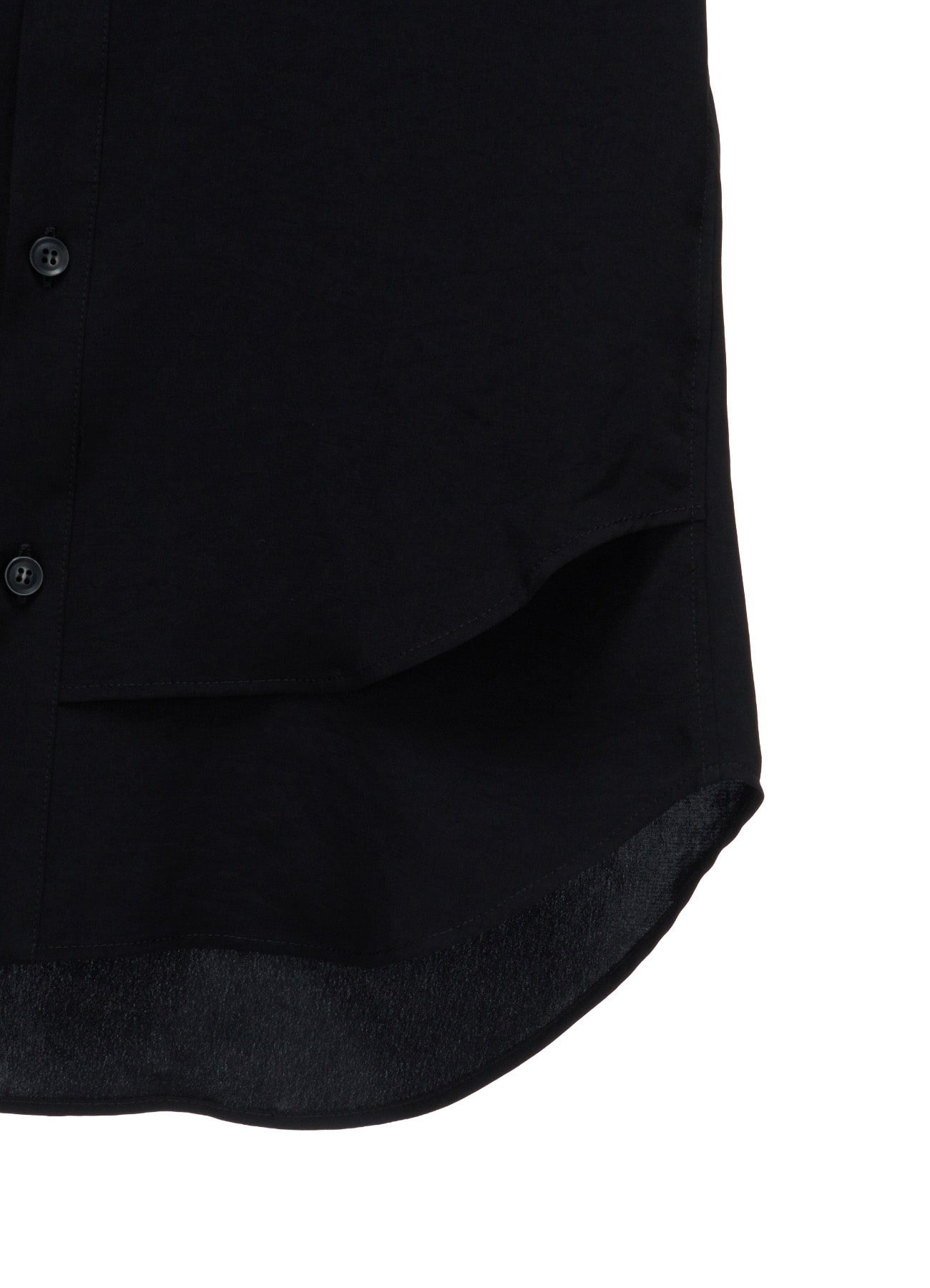 Y's OCCASION - TA/PE CREPE DE CHINE SHORT-SLEEVE BLOUSE