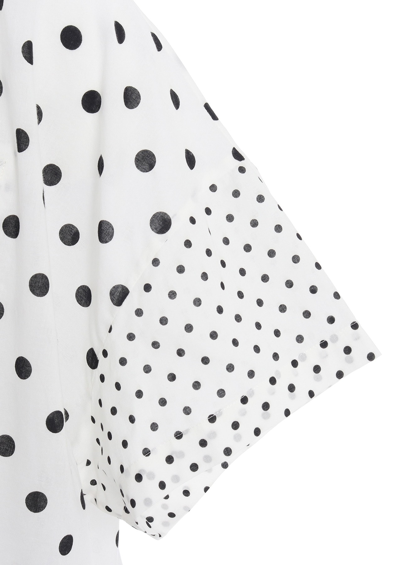 60/- COTTON LAWN DOT PRINT BOX BLOUSE