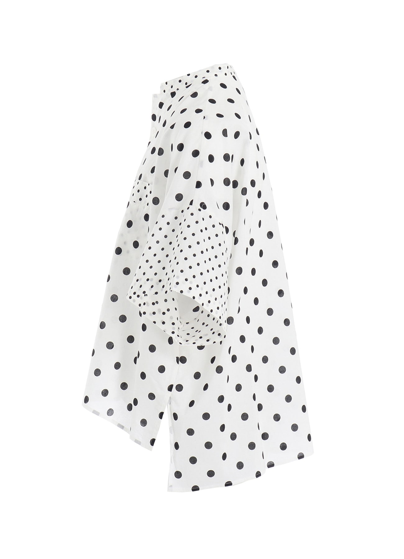 60/- COTTON LAWN DOT PRINT BOX BLOUSE