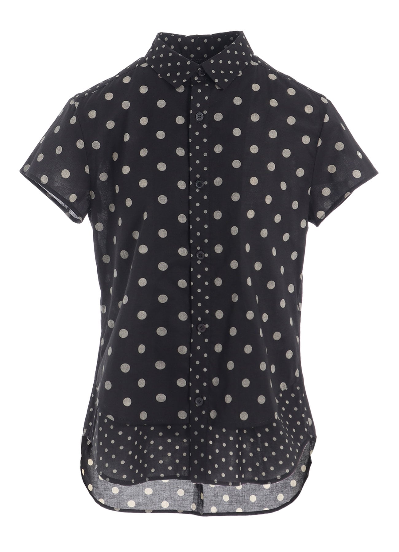 60/- COTTON LAWN DOT PRINT HALF SLEEVE BLOUSE