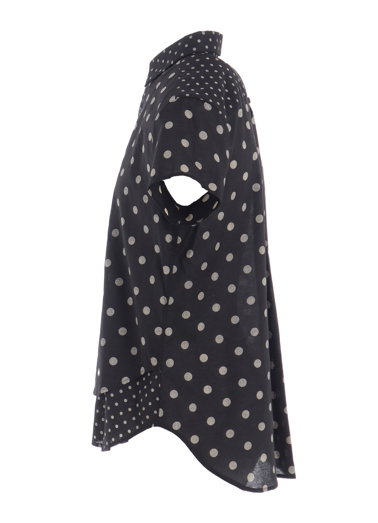 60/- COTTON LAWN DOT PRINT HALF SLEEVE BLOUSE