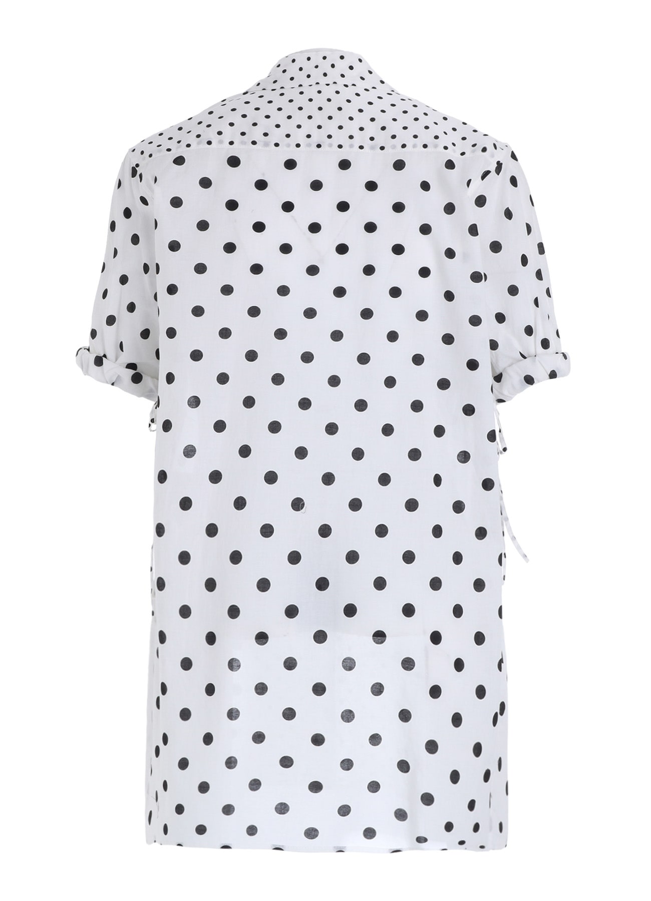 60/- COTTON LAWN DOT PRINT FRONT TUCKED BLOUSE