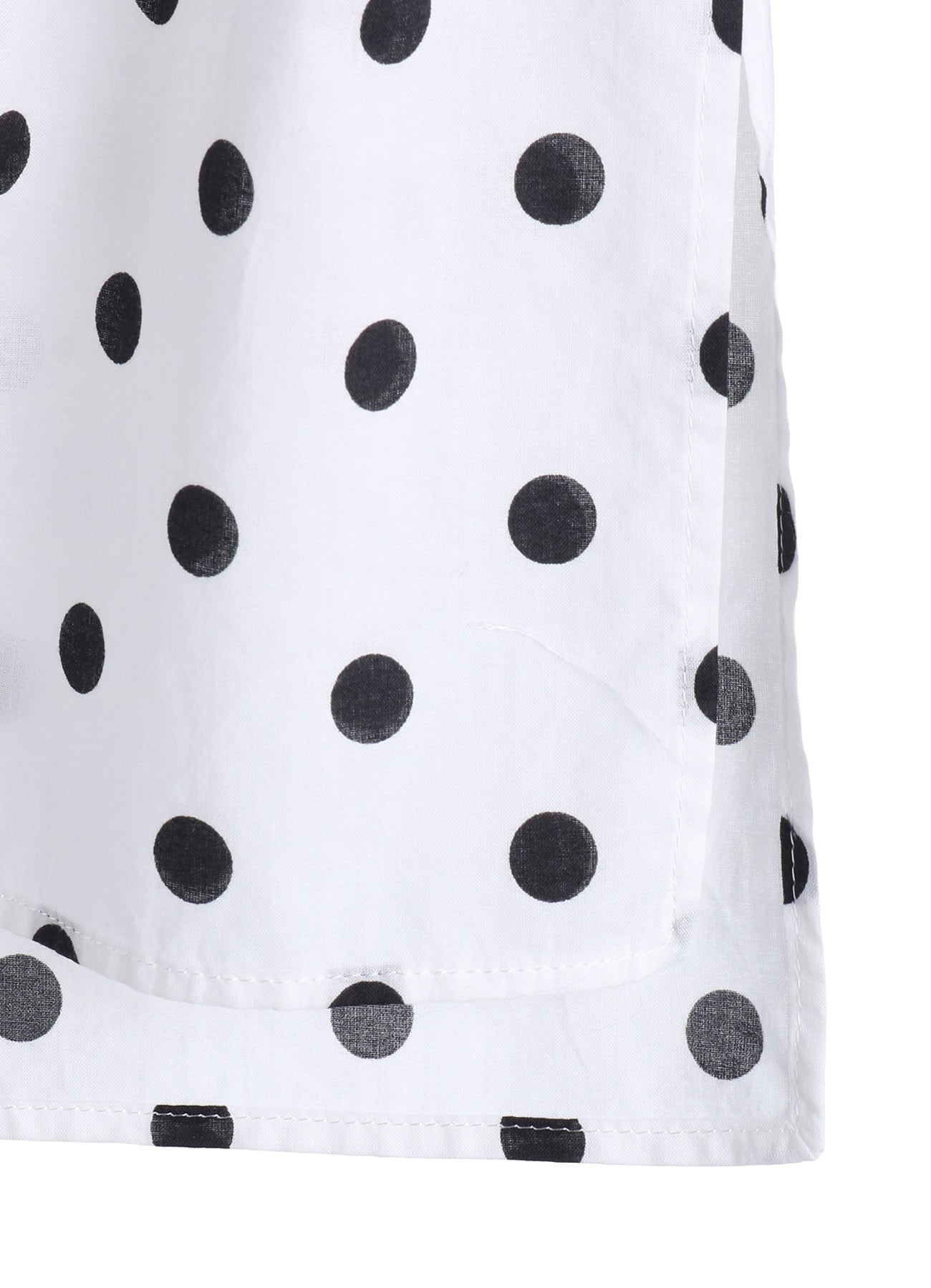 60/- COTTON LAWN DOT PRINT FRONT TUCKED BLOUSE