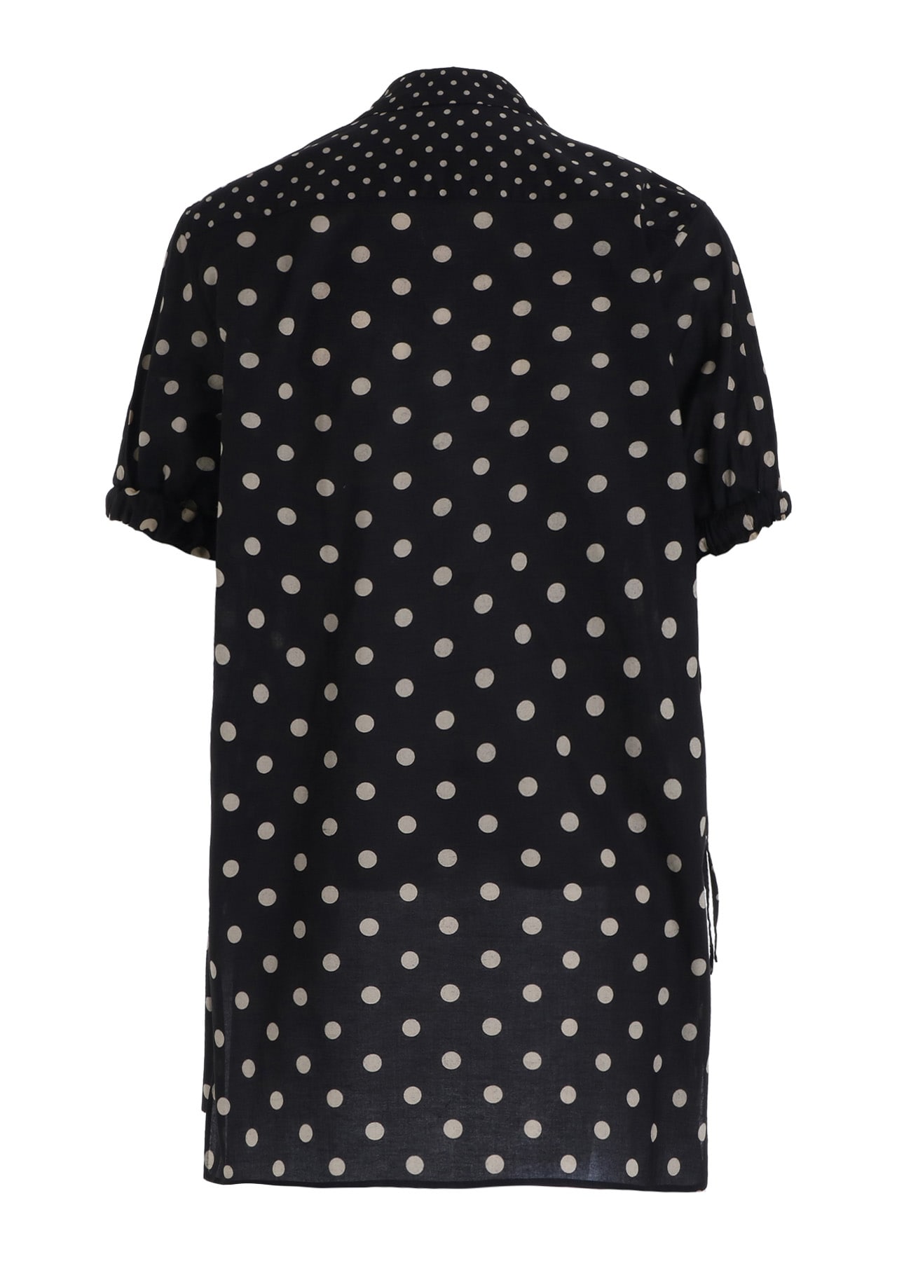 60/- COTTON LAWN DOT PRINT FRONT TUCKED BLOUSE