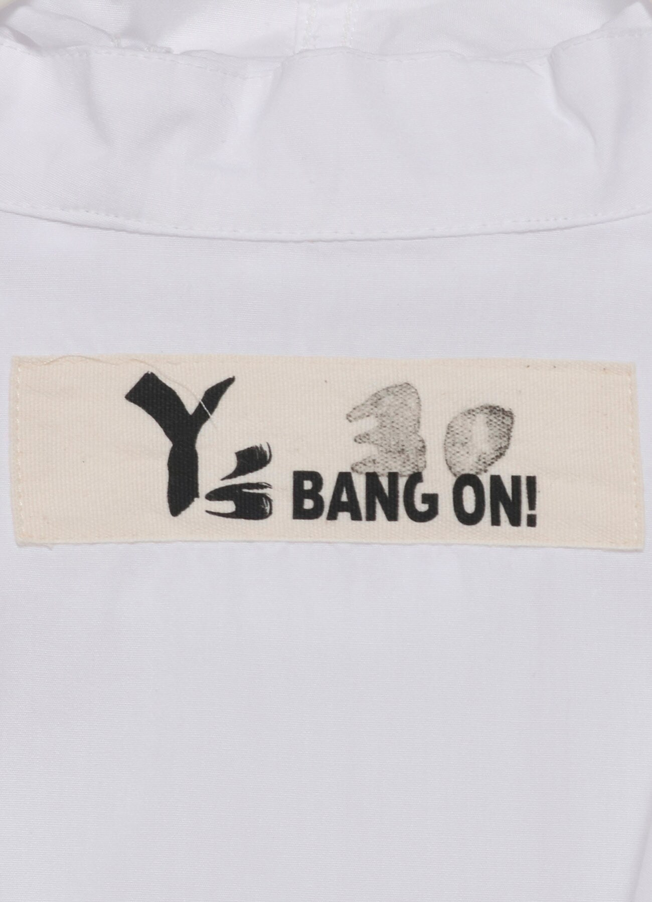 Y's BANG ON!No.30 Hooded-Shirts Cotton broad