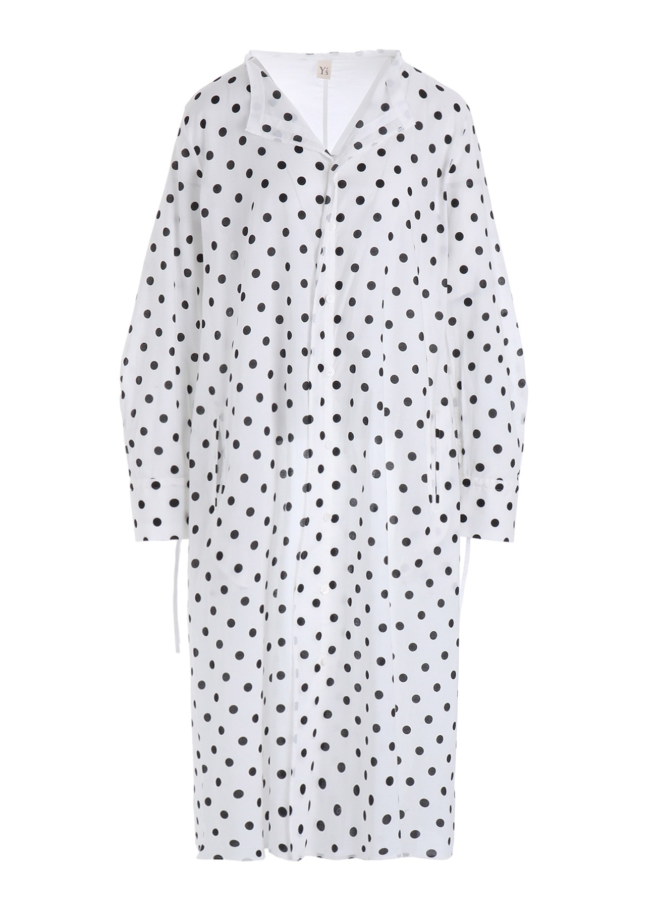 60/- COTTON LAWN DOT PRINT SHIRT DRESS