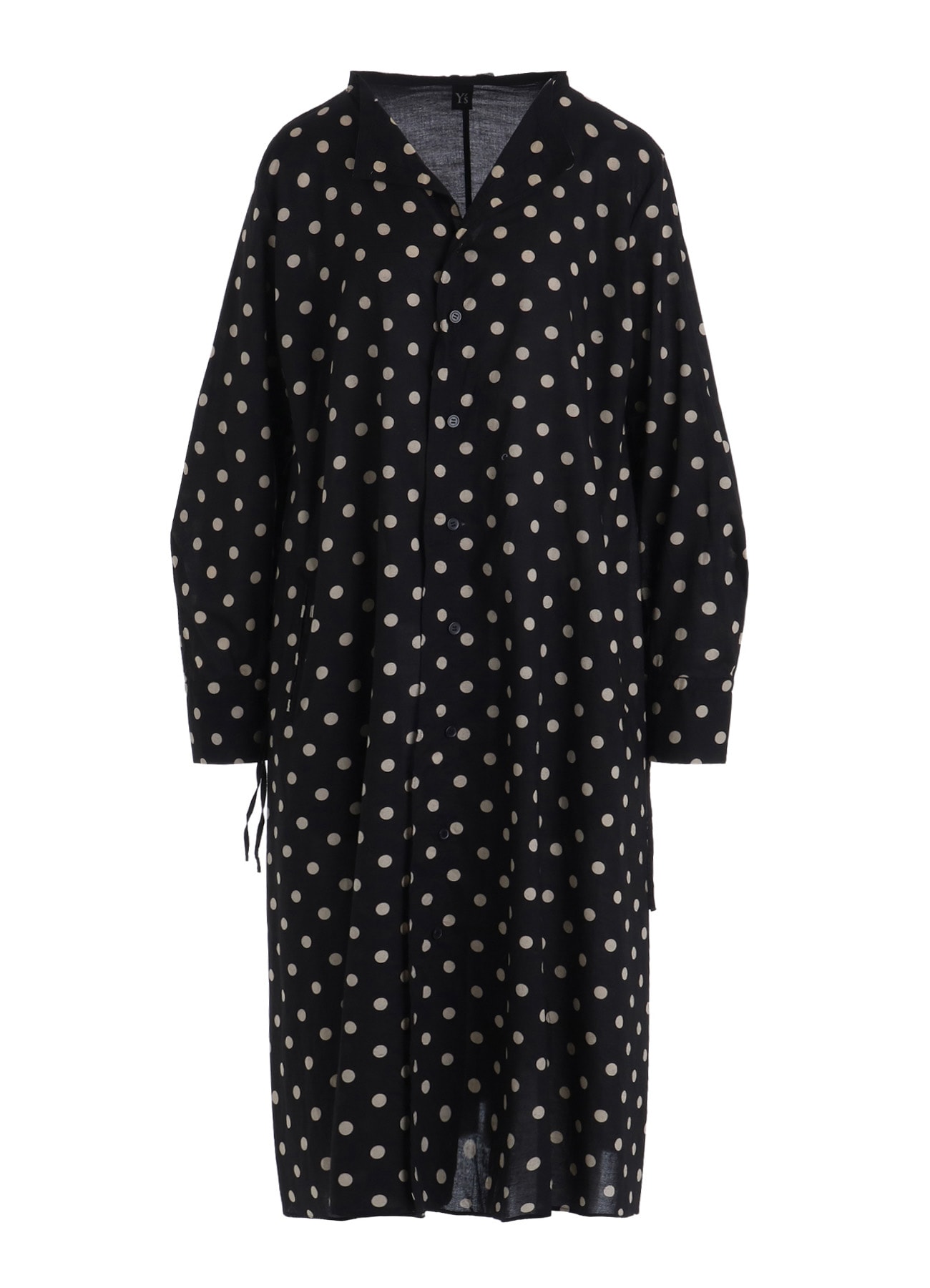 60/- COTTON LAWN DOT PRINT SHIRT DRESS
