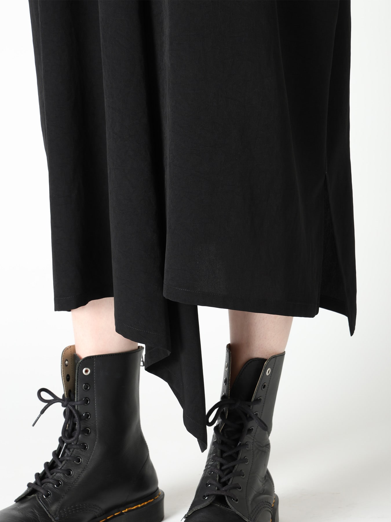 TA/PE CREPE DE CHINE  HALF SLEEVE BOX SHIRT DRESS