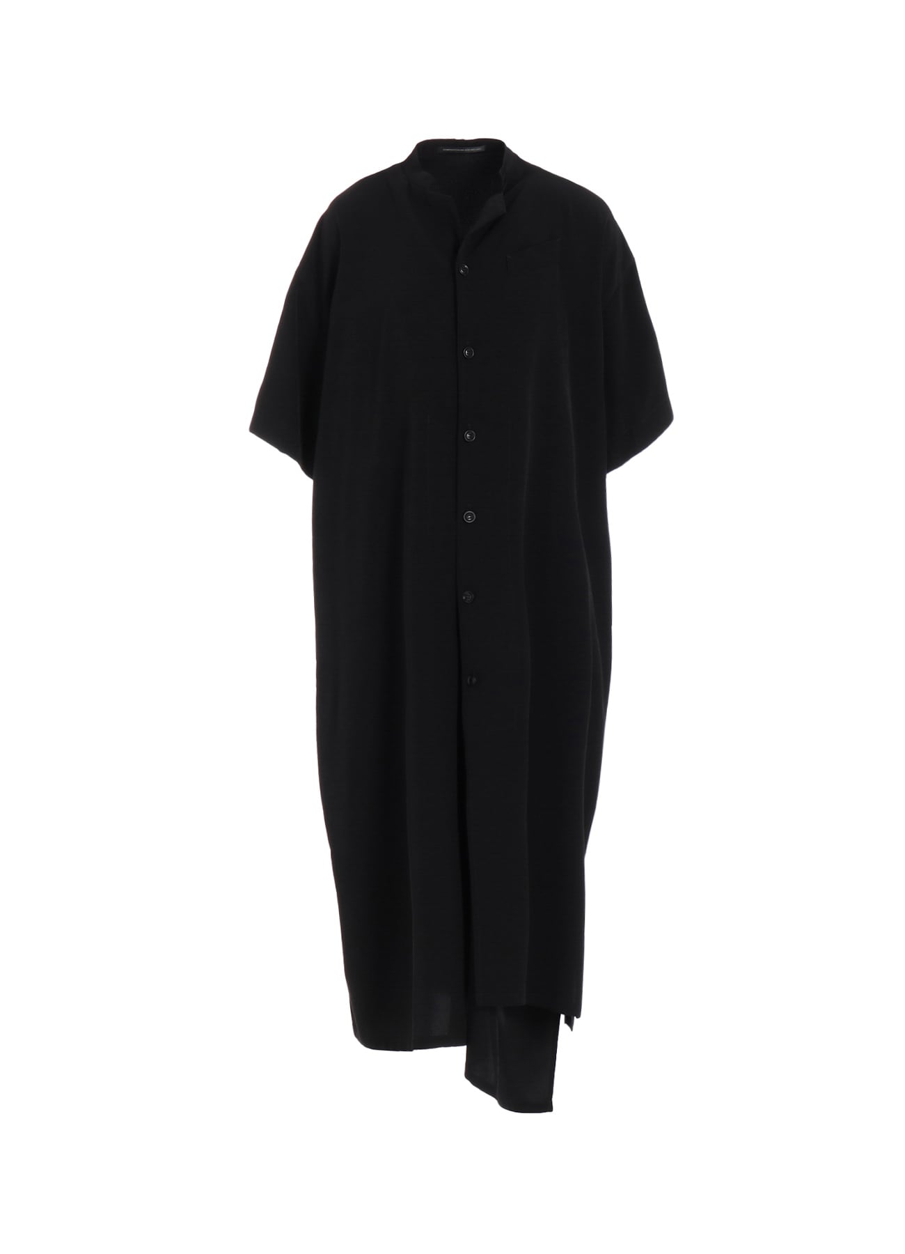 TA/PE CREPE DE CHINE  HALF SLEEVE BOX SHIRT DRESS