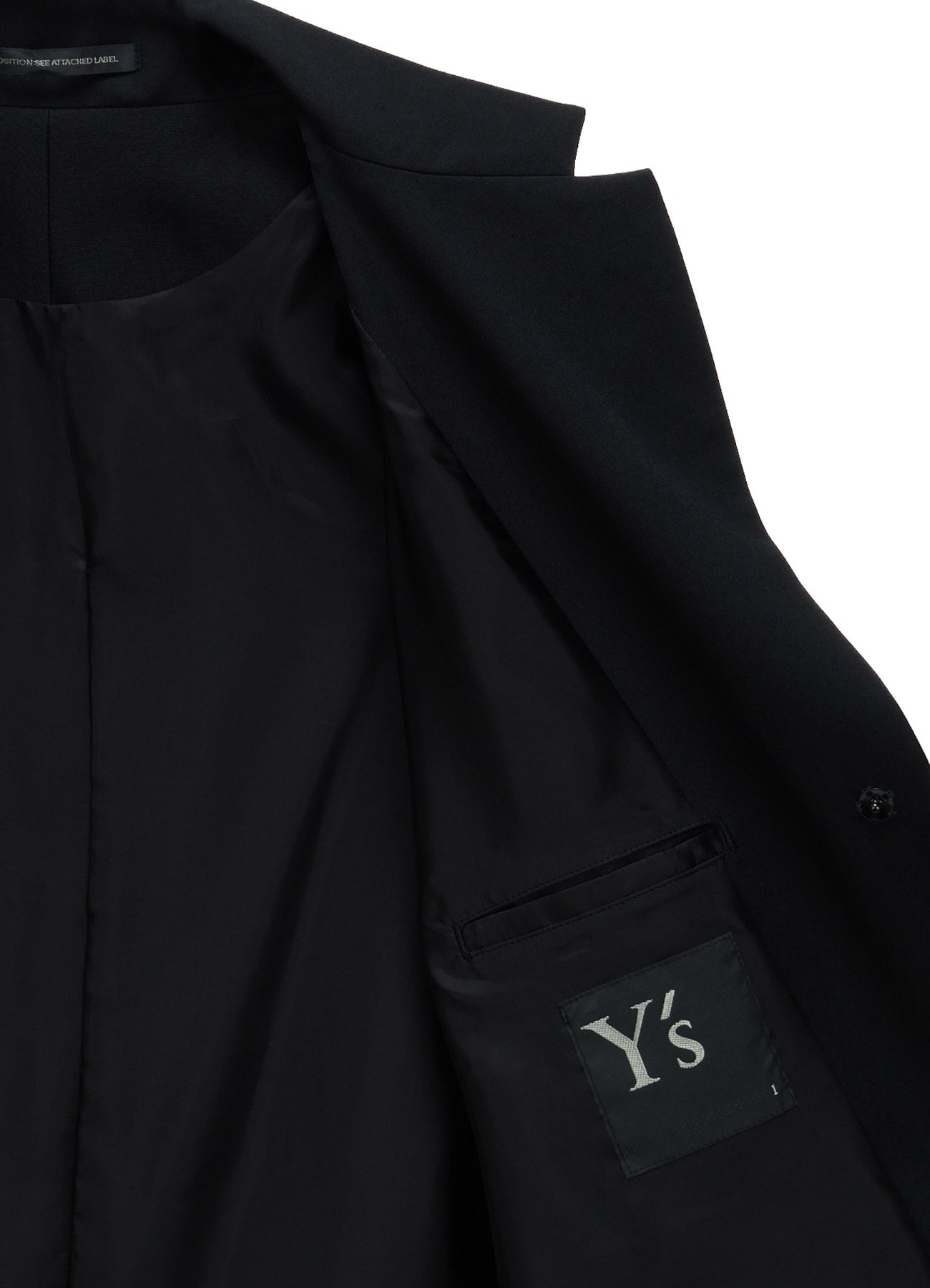 Y's OCCASION - WOOL GABARDINE JACKET