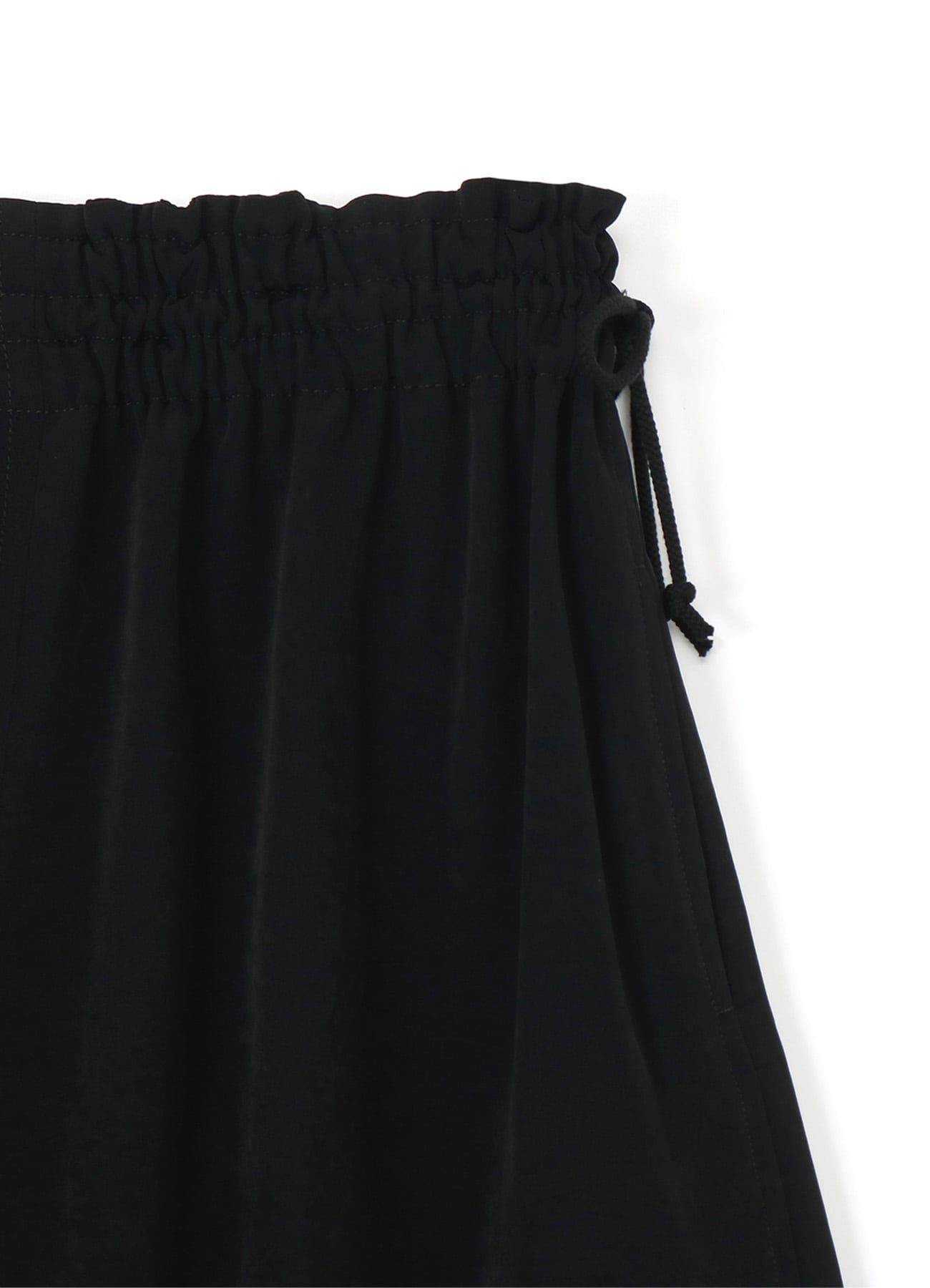 375センチワタリY's ワイズ Asymmetrical Wide Pants アシンメトリー スリットワイドパンツ YL-P26-500 ブラック レディース