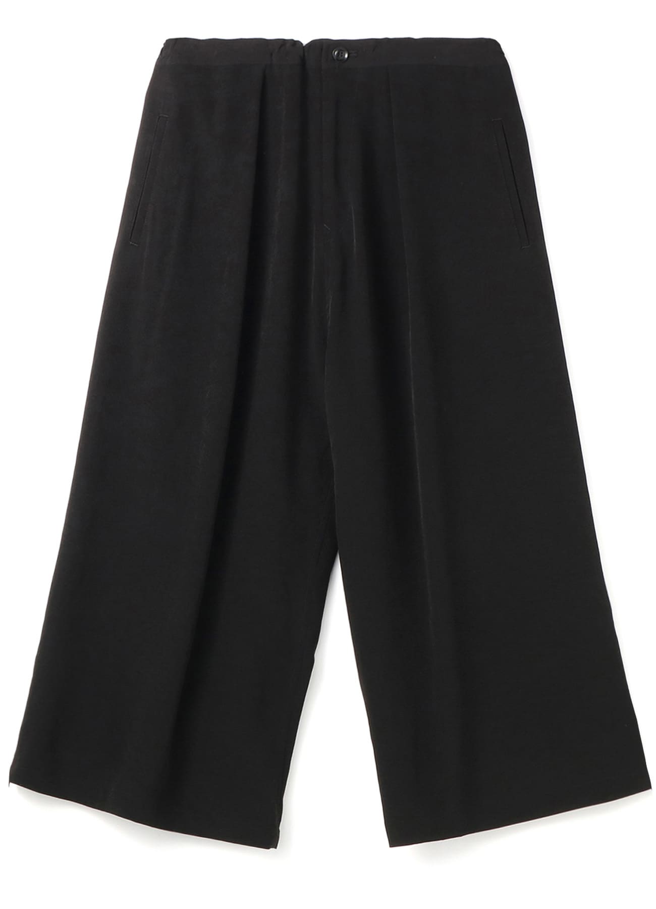 TA/PE CREPE DE CHINE FRONT TUCK PANTS