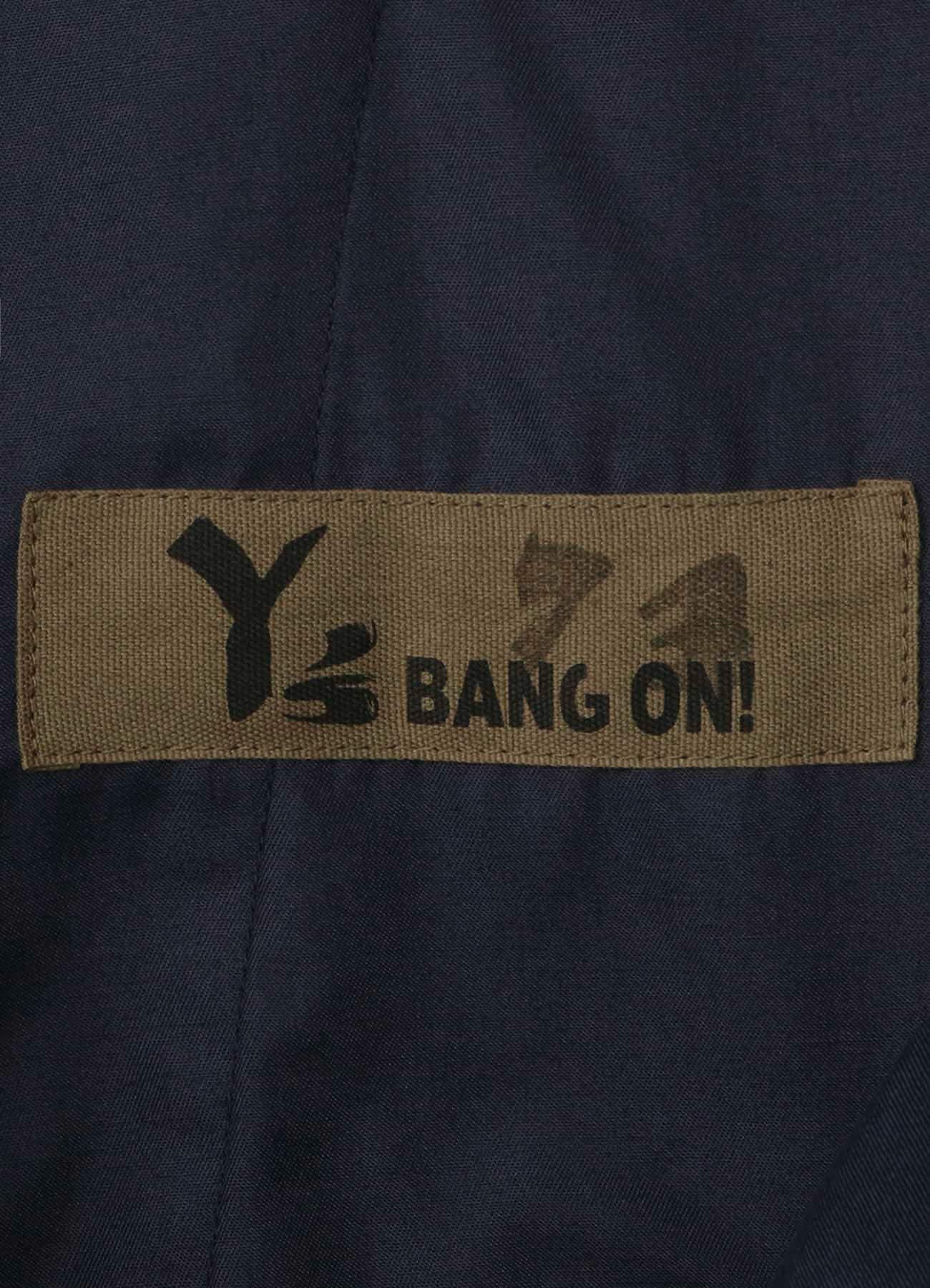 Y‘s bang on No.73　裾ファスナースリムパンツ　イージークロス