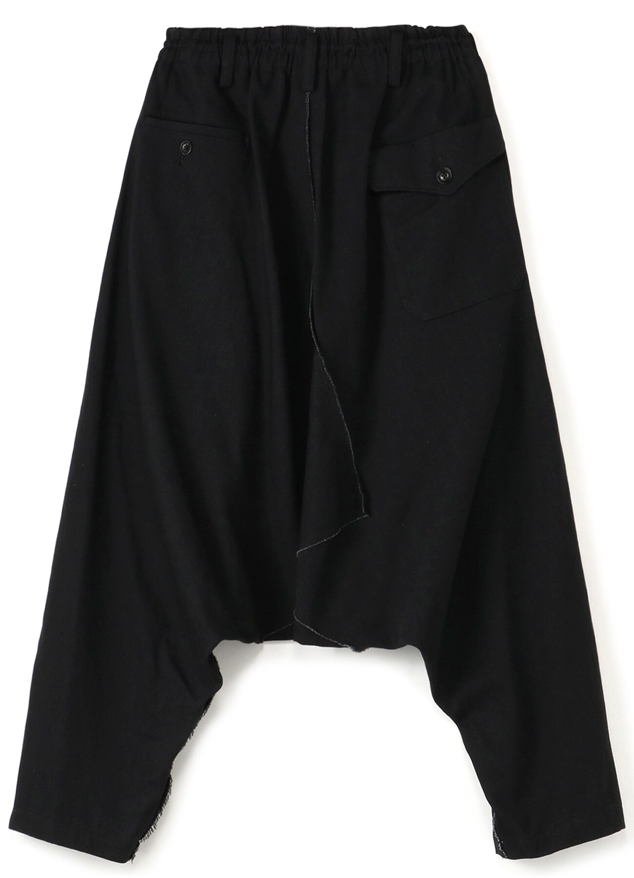 Y's BANG ON!No.96 Leyered patchwork-Pants Black denim