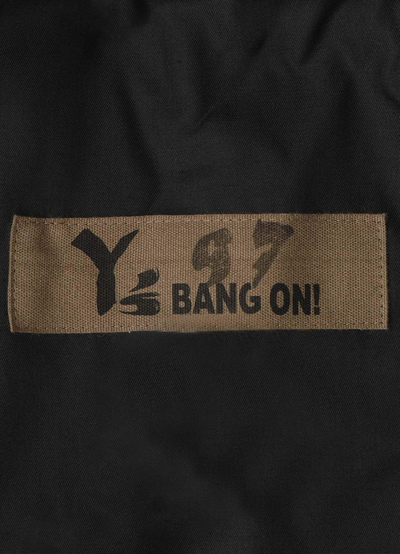Y's BANG ON!No.97 Pleats sarouel-Pants Wool Flannel