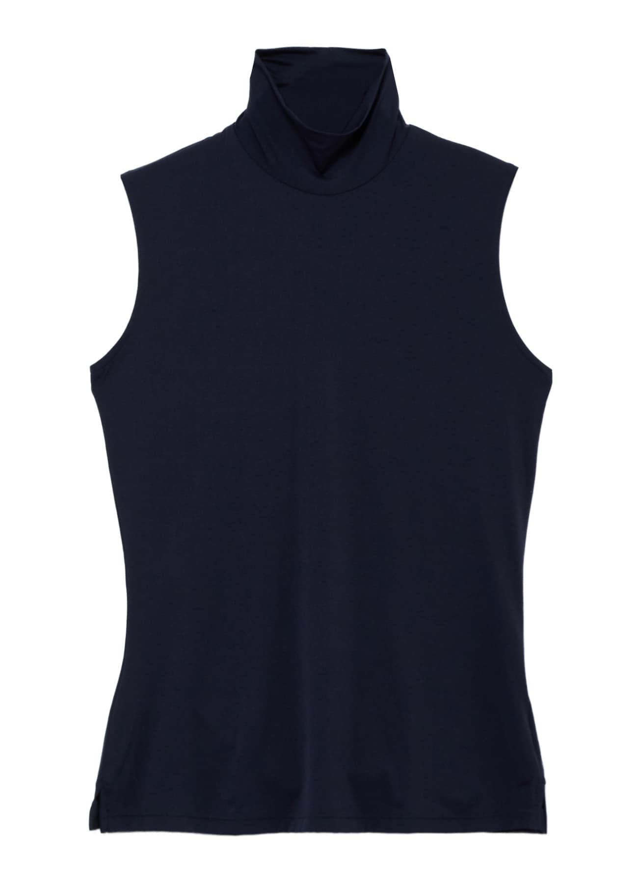 UNDER Y's - STRETCH JERSEY HIGH NECK TANKTOP