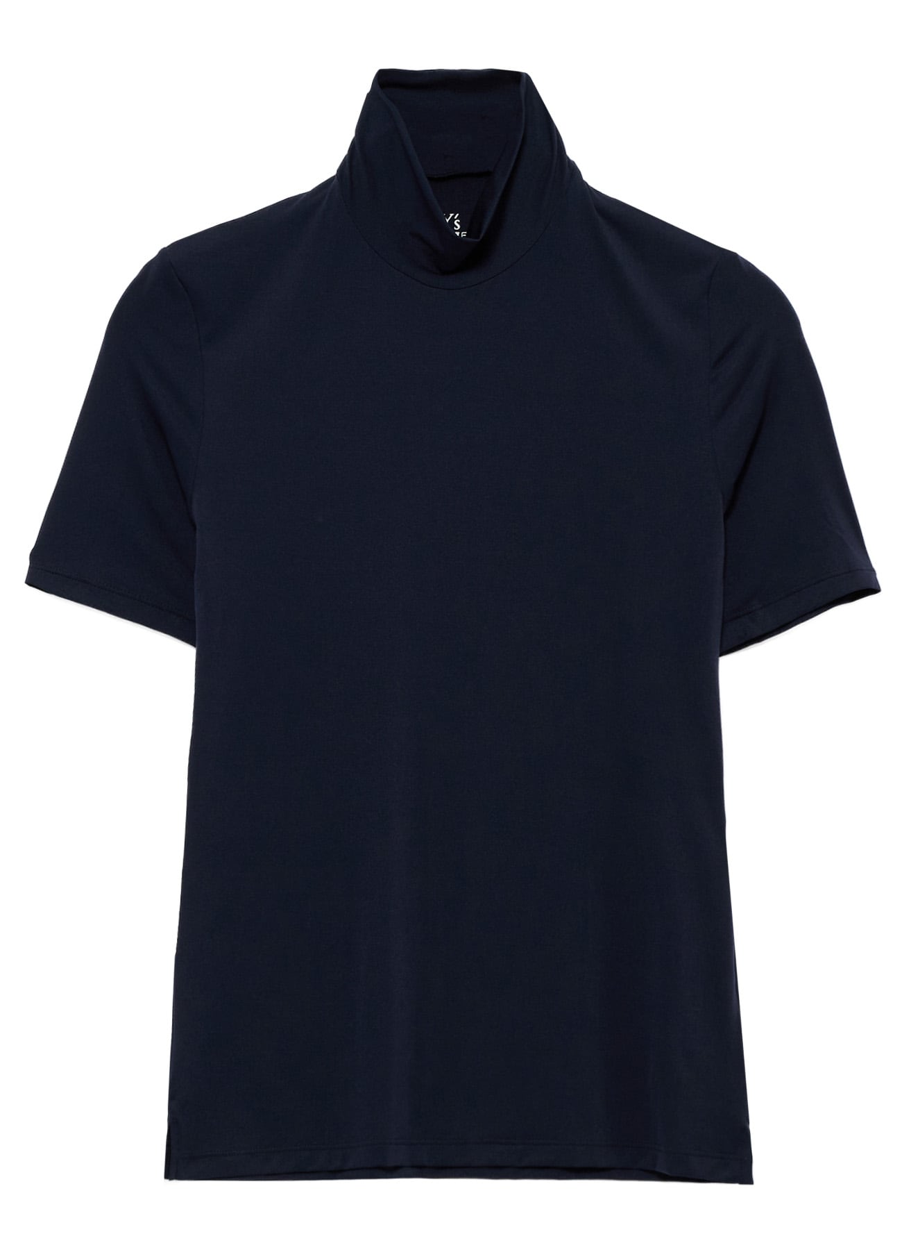 UNDER Y's - STRETCH JERSEY S/S HIGH NECK T-SHIRT