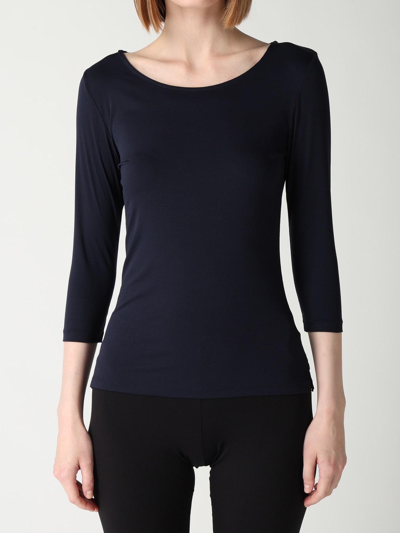 UNDER Y's - STRETCH JERSEY 3/4 T-SHIRT