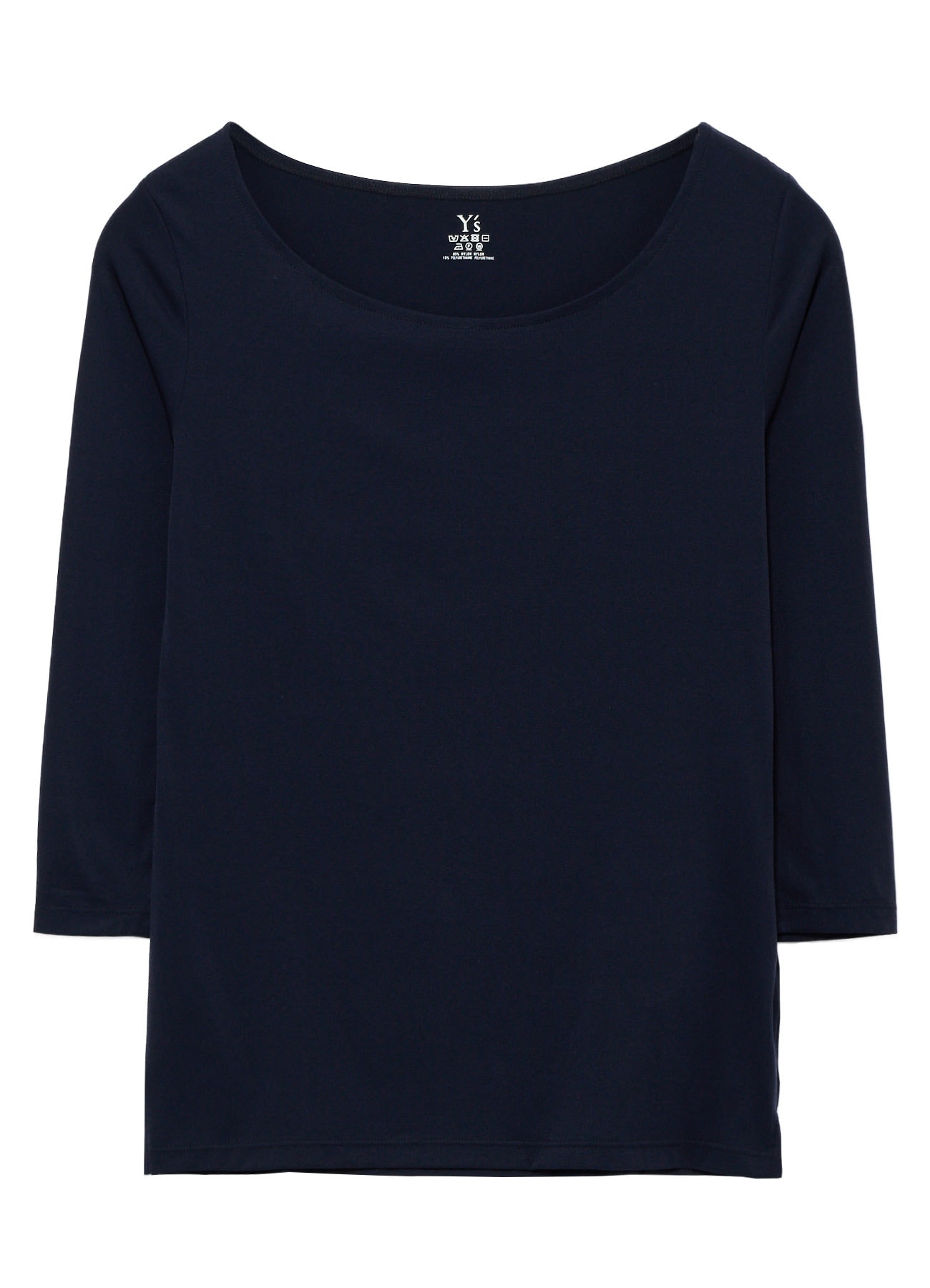 UNDER Y's - STRETCH JERSEY 3/4 T-SHIRT