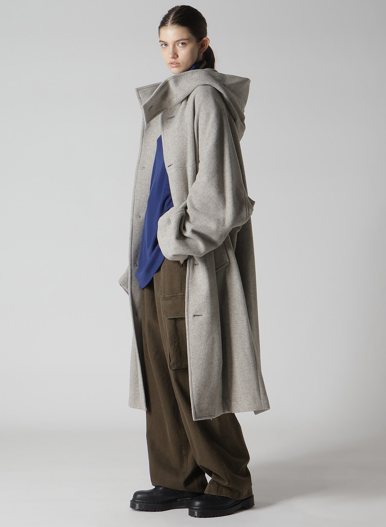 【11/15 12:00 Release】AIRY MOSSER LONG CAPE COAT