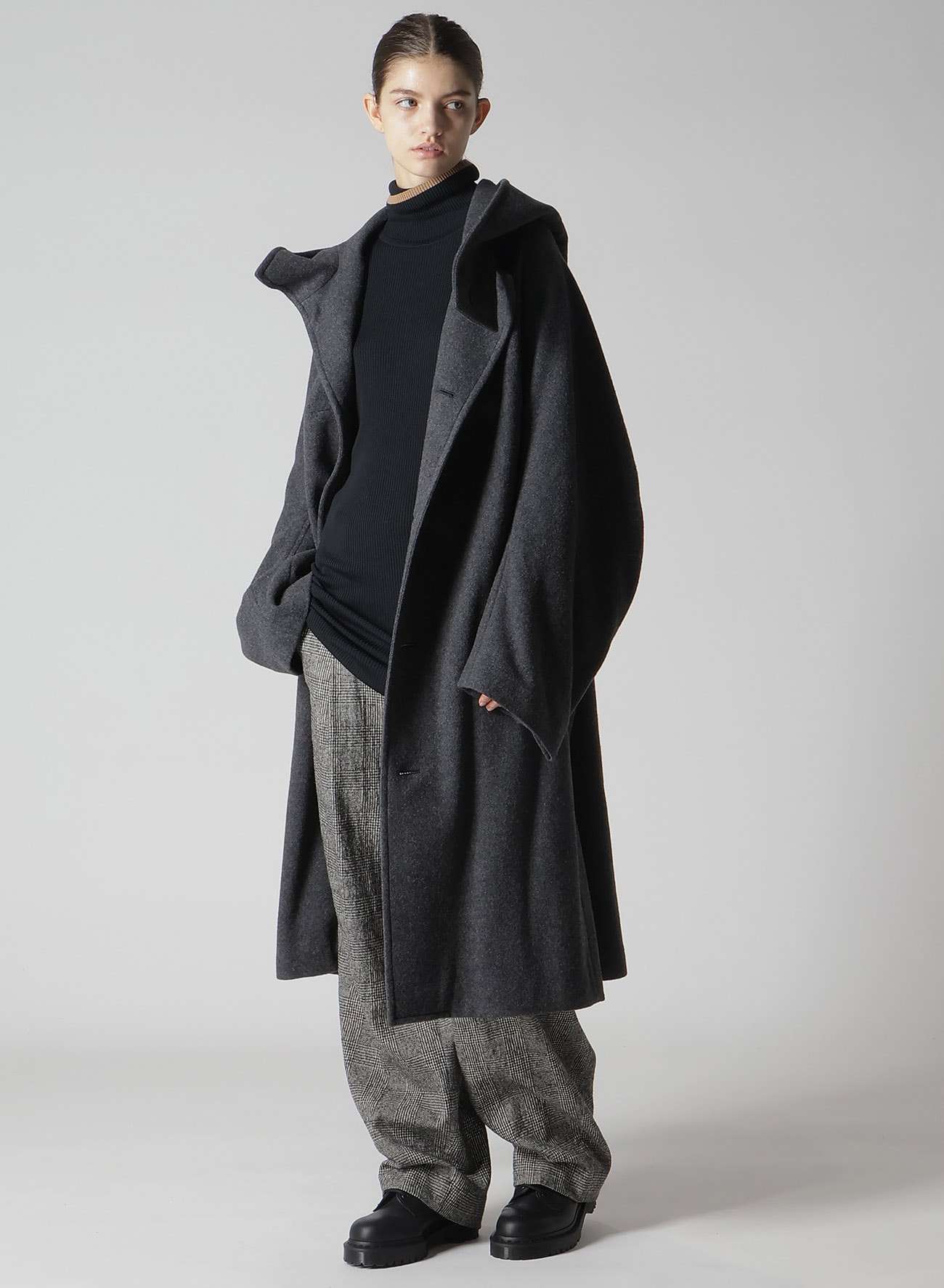 【11/15 12:00 Release】AIRY MOSSER LONG CAPE COAT